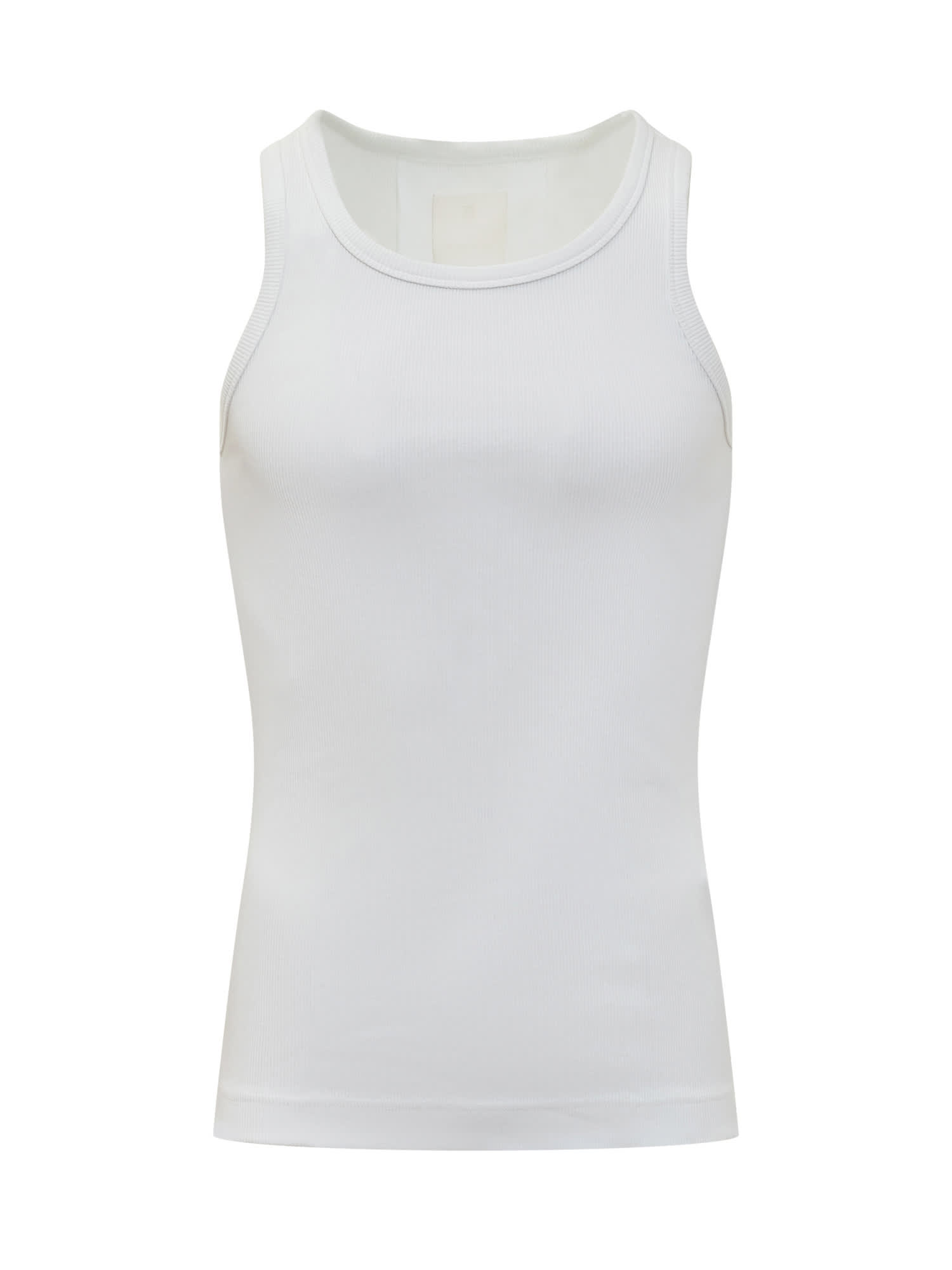 Givenchy White Cotton Blend T-shirts And Polos In White