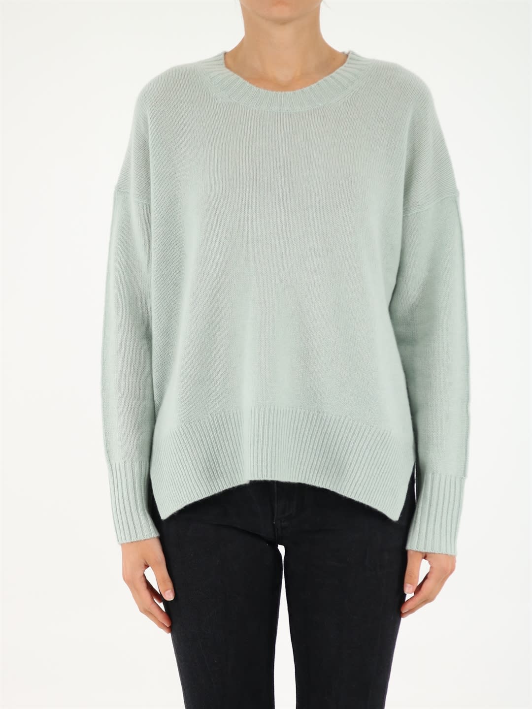 Allude Oversized Pastel Green Sweater