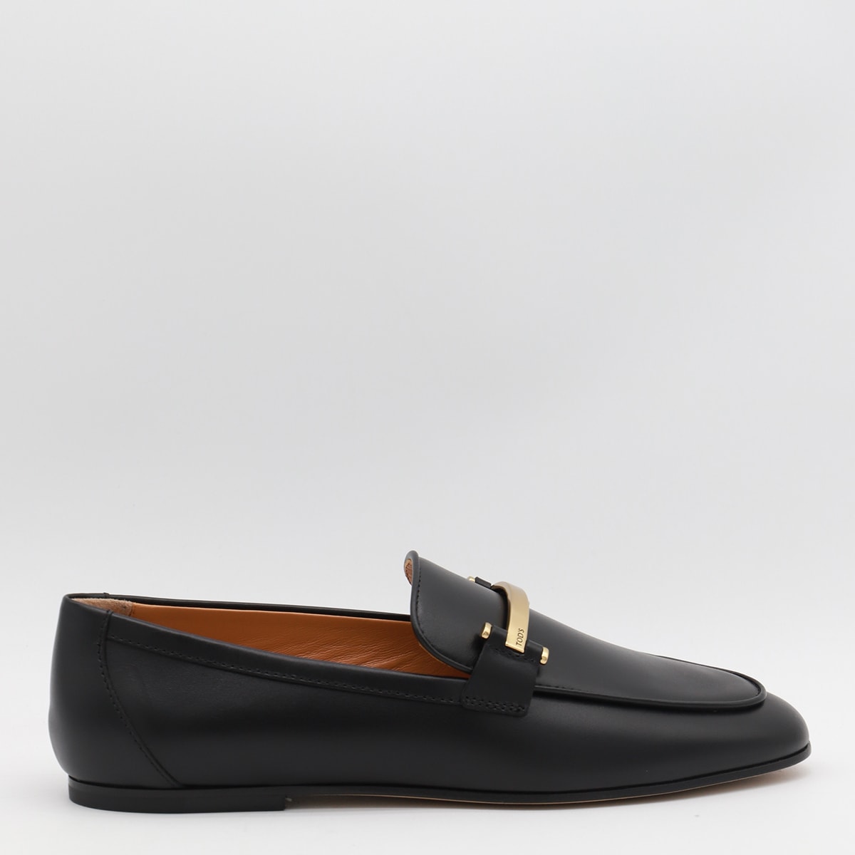 Black Leather Loafers