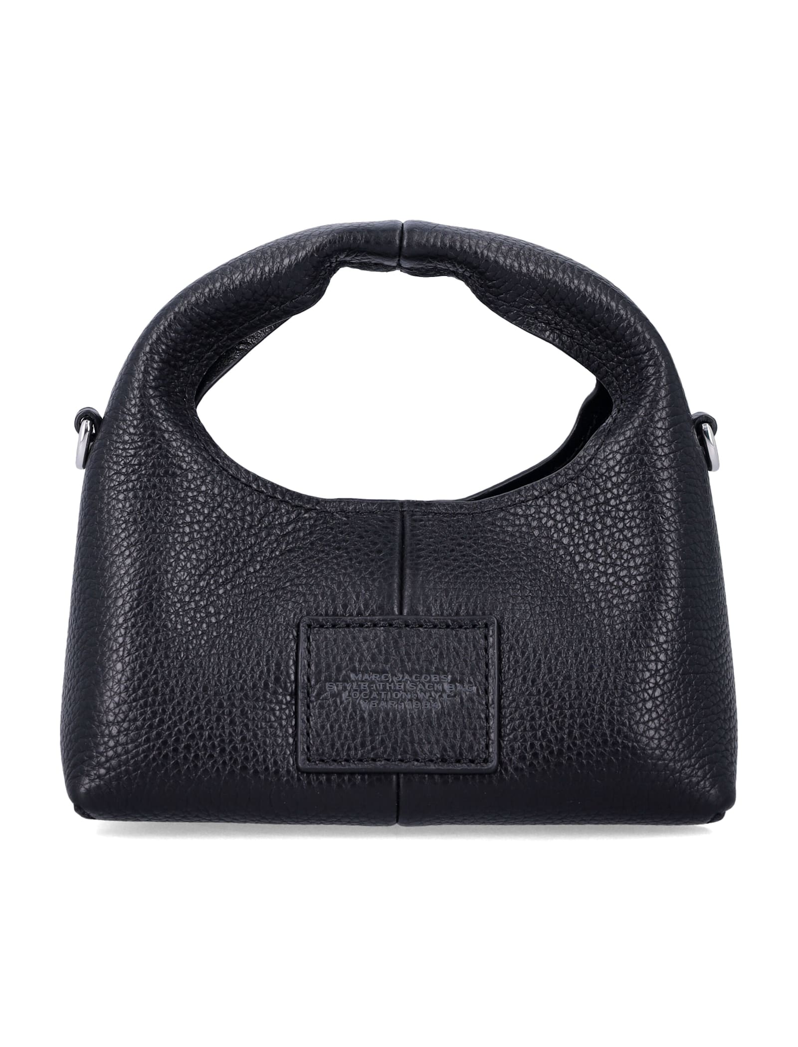 Marc Jacobs The Micro Crossbody Sack Bag In Full-grain Leatherdescription In Brown