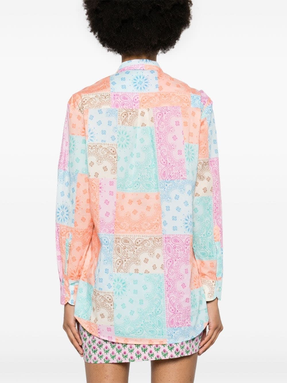 Shop Mc2 Saint Barth Camicia Donna Con Stampa In Multicolor