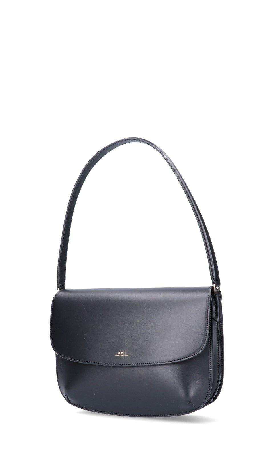 Apc Sarah Shoulder Bag In Black