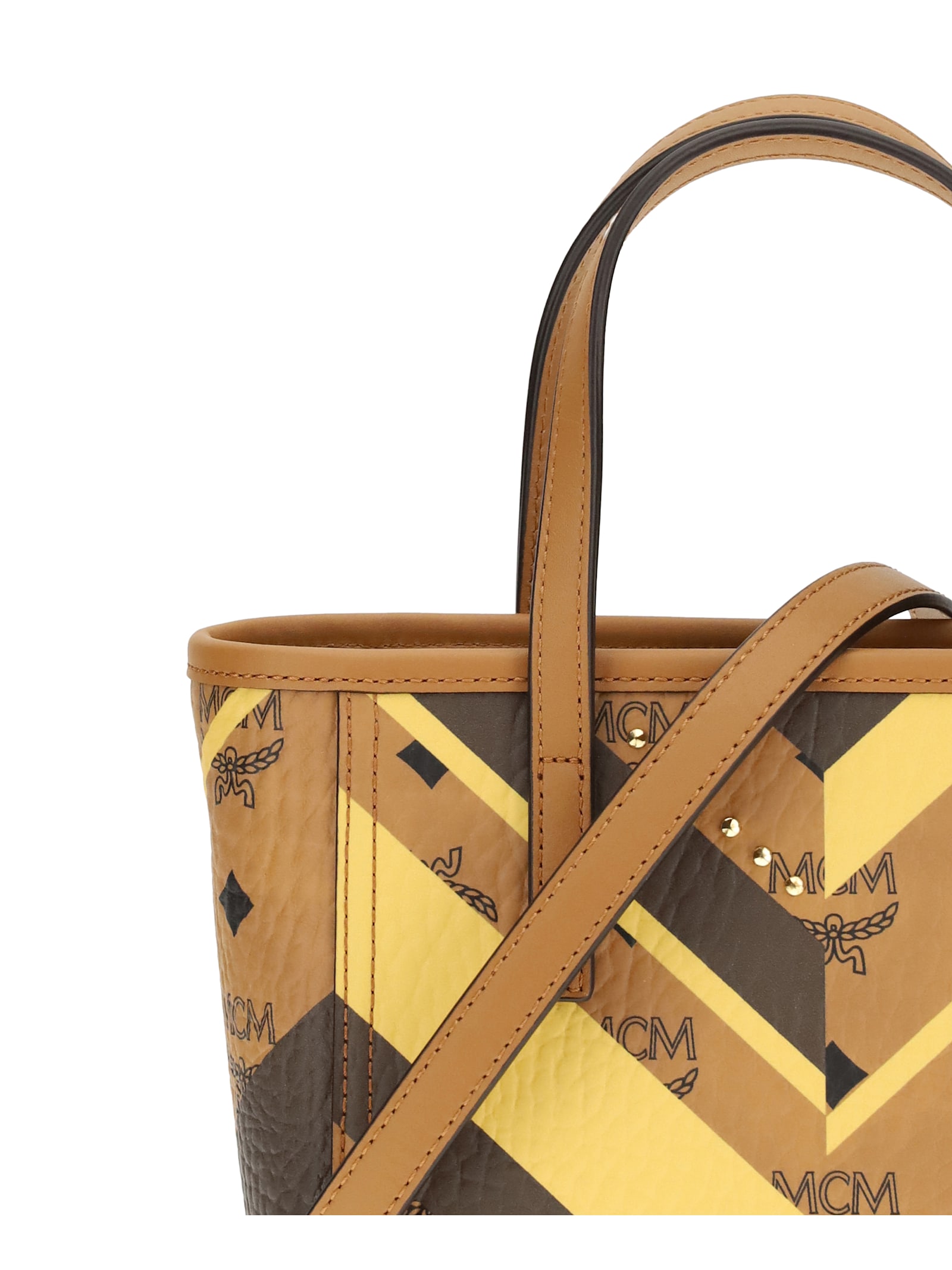 Mcm Toni Handbag In Multi