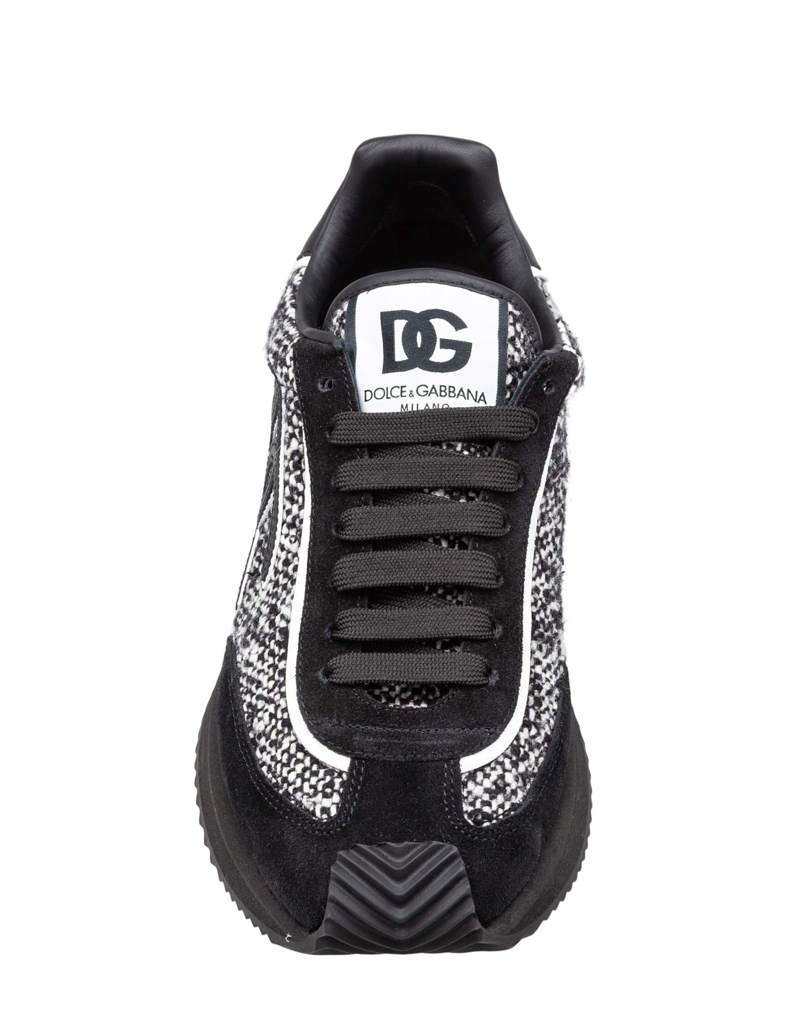 Dolce & Gabbana Dolce&gabbana Men Dg Cushion Sneakers In Black