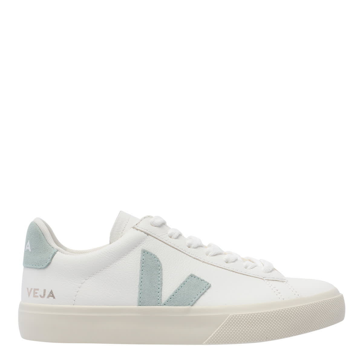 Shop Veja Campo Chromefree Sneakers In White