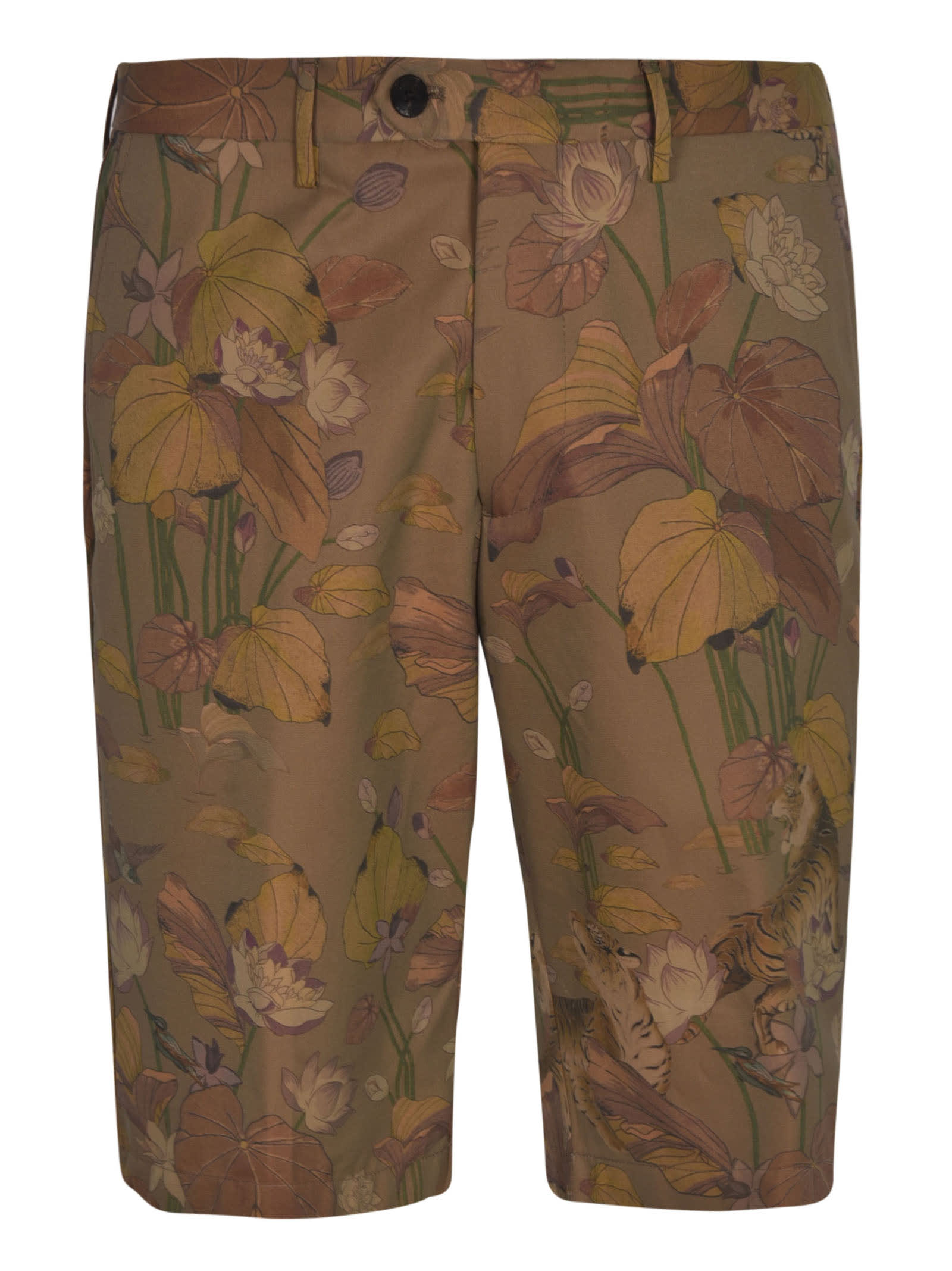 Etro Floral Printed Shorts