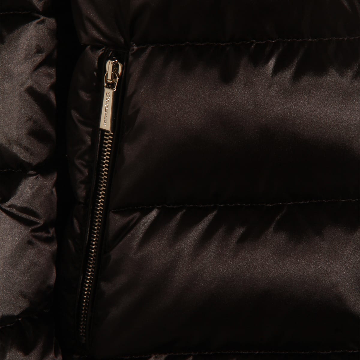 Moorer Insulated Jackets With High Collar And Pockets In Black