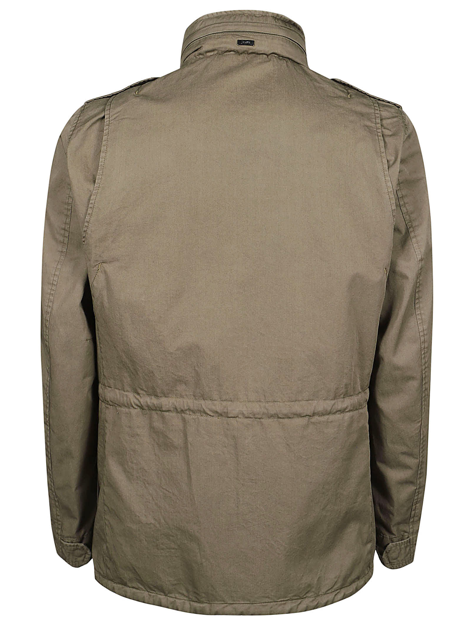 Shop Herno Field Jacket In Green