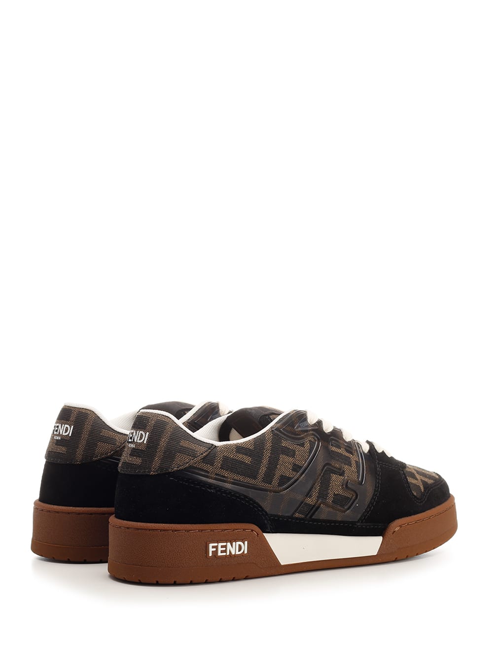 Shop Fendi Match Sneakers