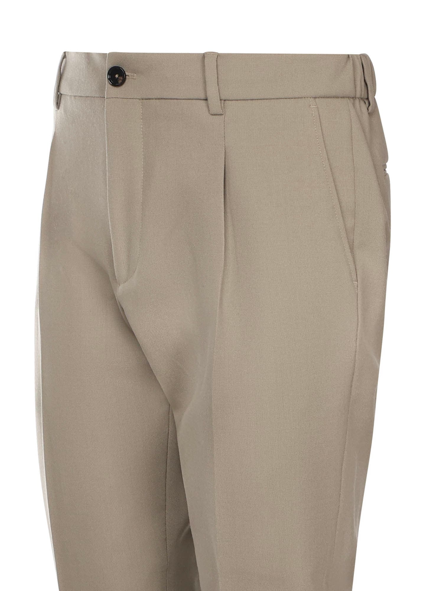 Be Able Pleated-design Trousers In Brown