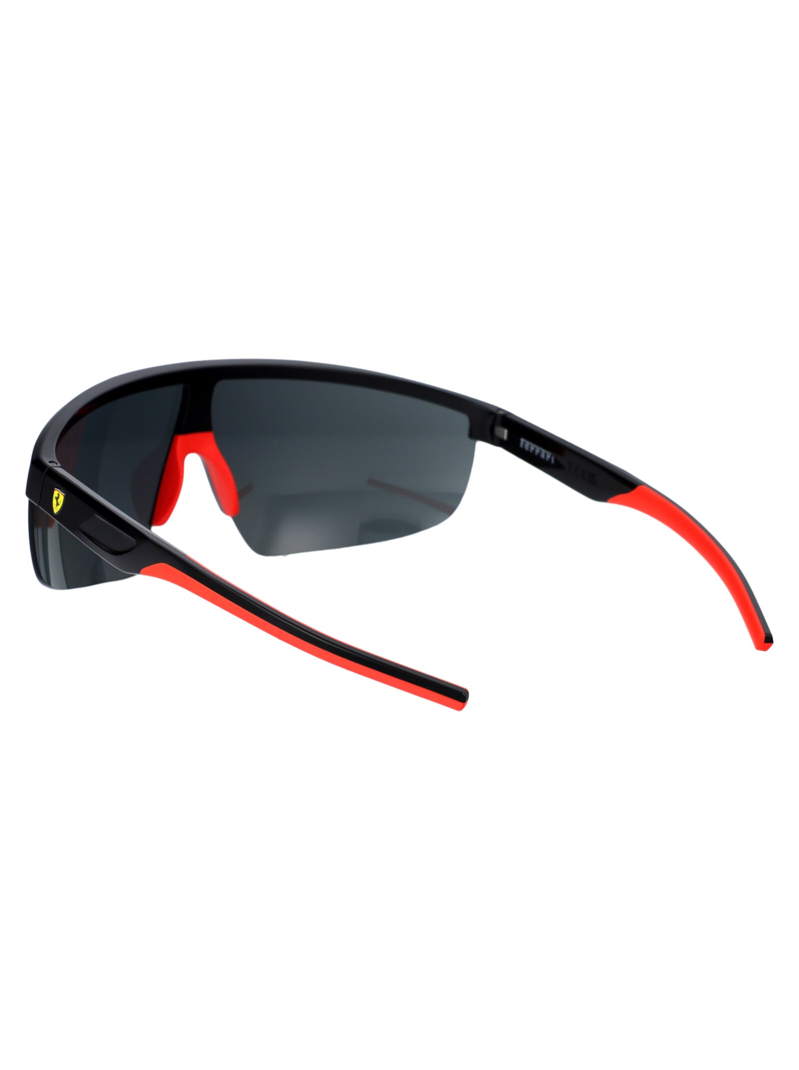 Ferrari 0fz6005u Sunglasses In Black