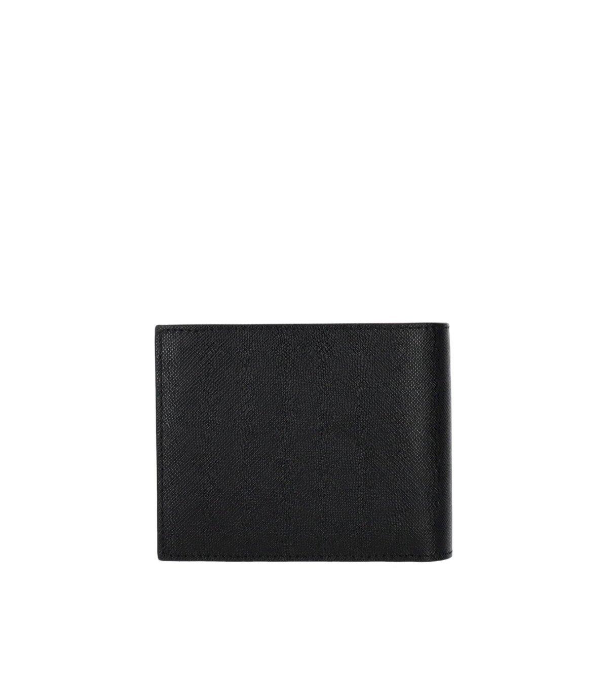 Shop Dsquared2 Logo-plaque Bi-fold Wallet In Nero