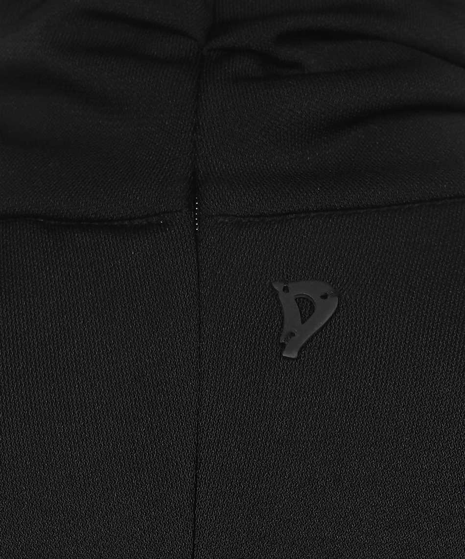 Dondup Dress With Split In Black