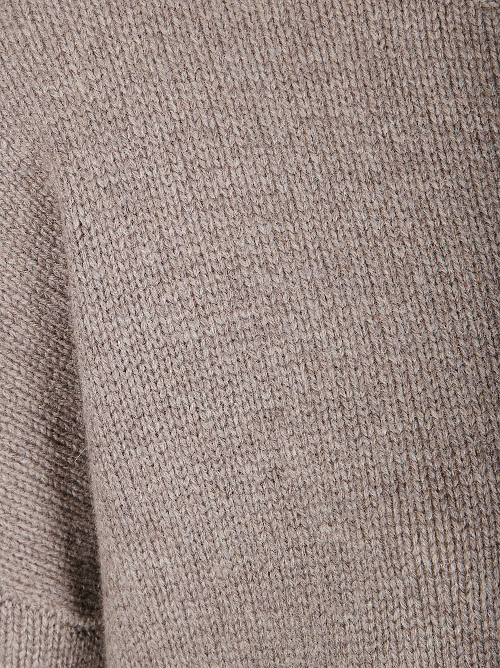 Lisa Yang Cashmere Knit Sweater With Contrast Trim And Oversized Fit In Brown