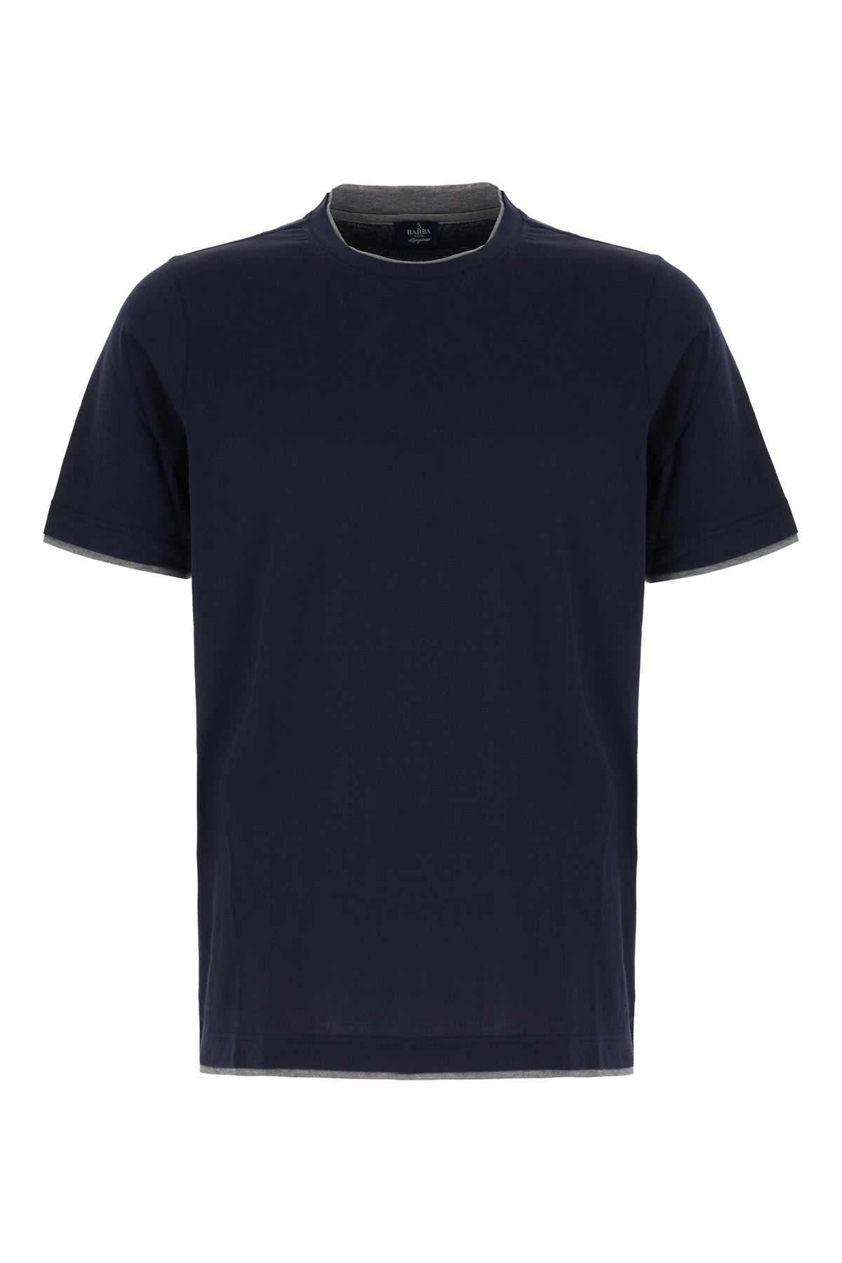 Navy Blue Cotton T-shirt