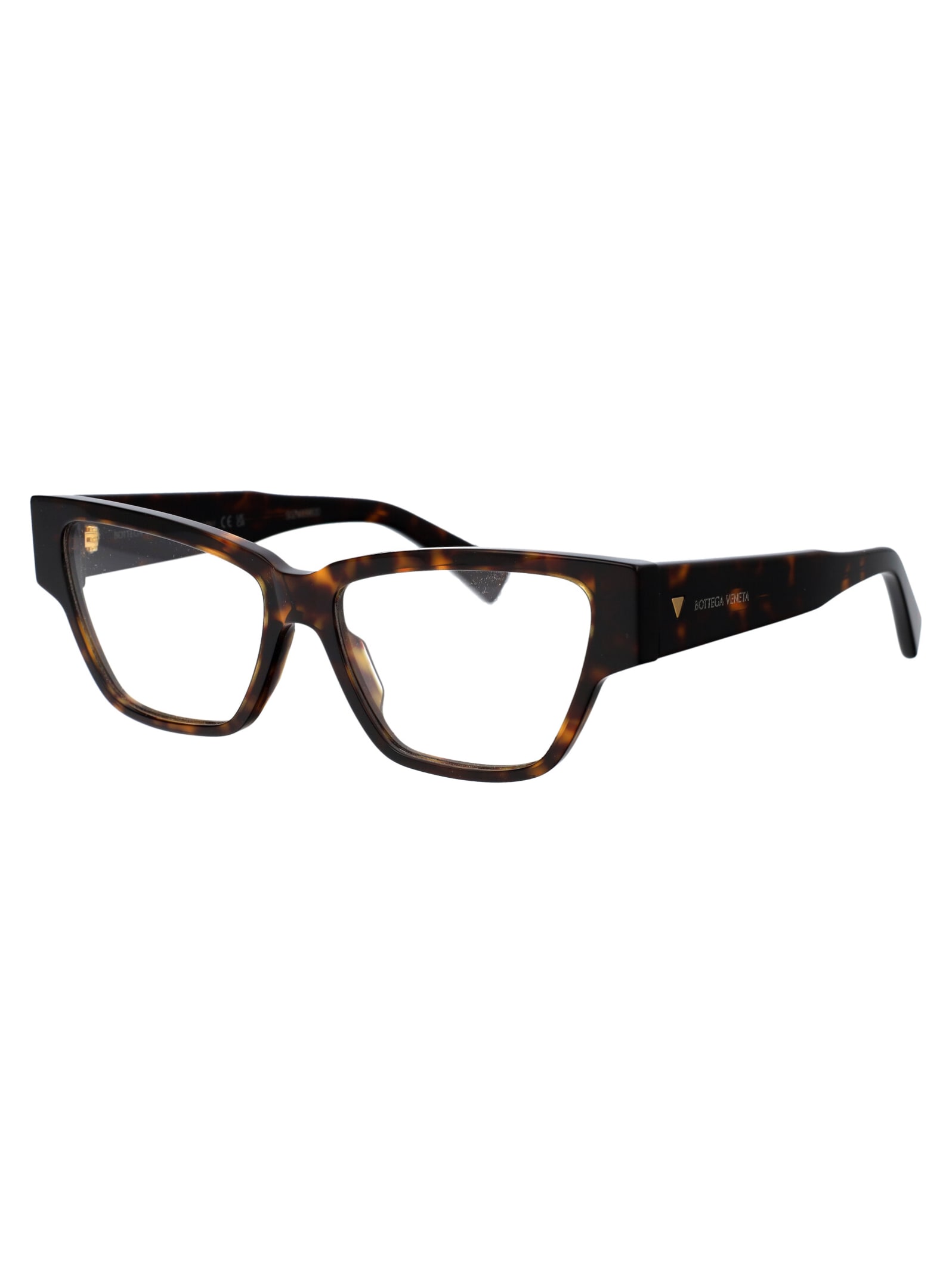 Bottega Veneta Bv1288o Glasses In 002 Havana Havana Transparent