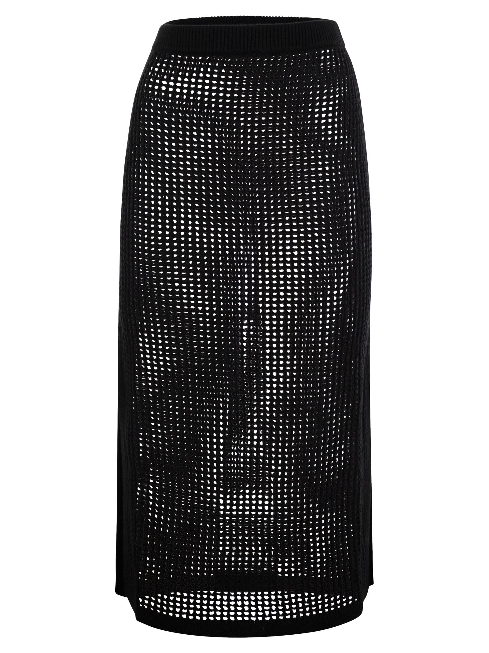 Mc2 Saint Barth Darline - Crochet Midi Skirt