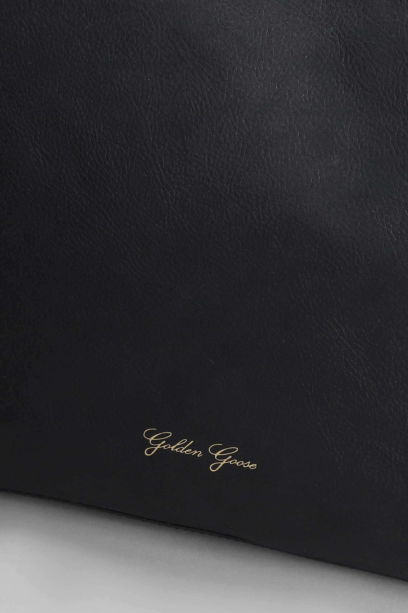 Shop Golden Goose Pasadena Tote In Black Leather