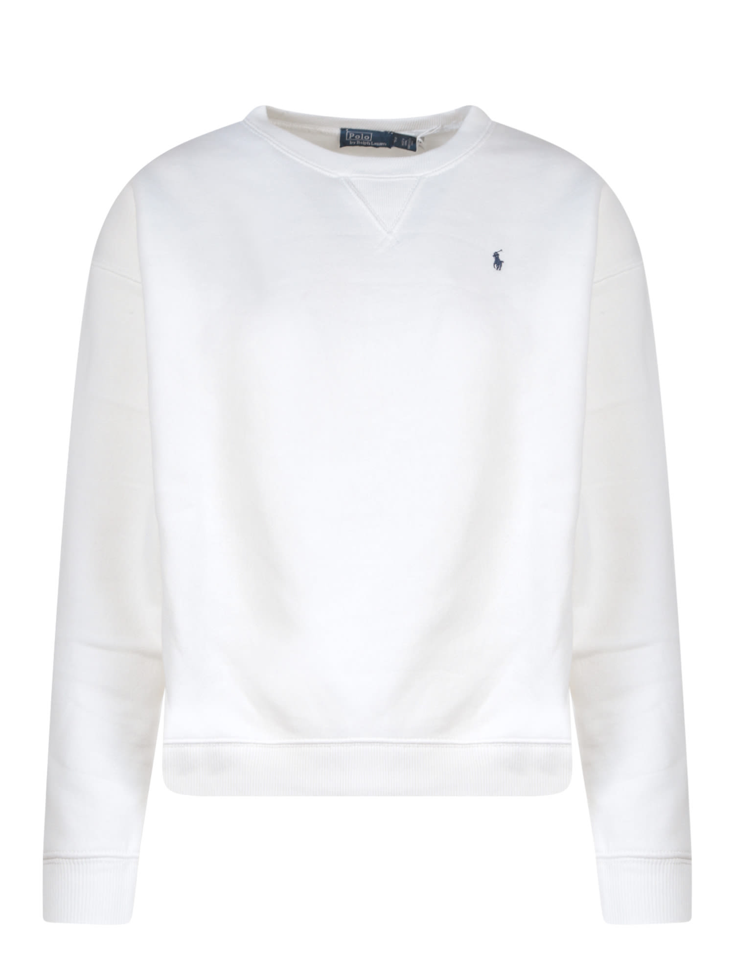 Ralph Lauren Sweatshirt In White