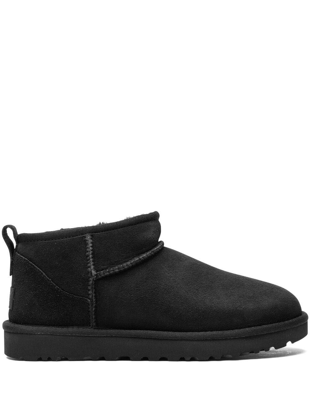 Shop Ugg Woman Classic Ultra Mini Boots In Blk Black