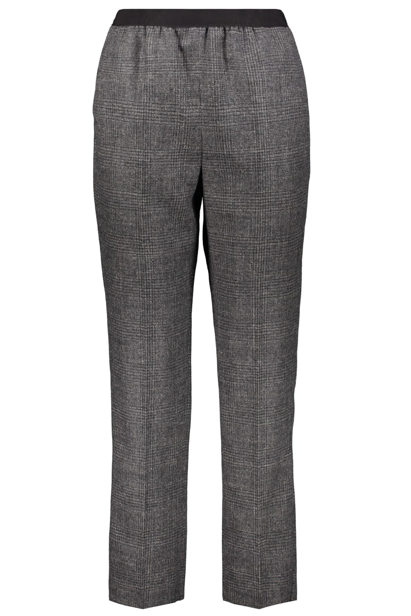 Agnona Long Trousers In Grey