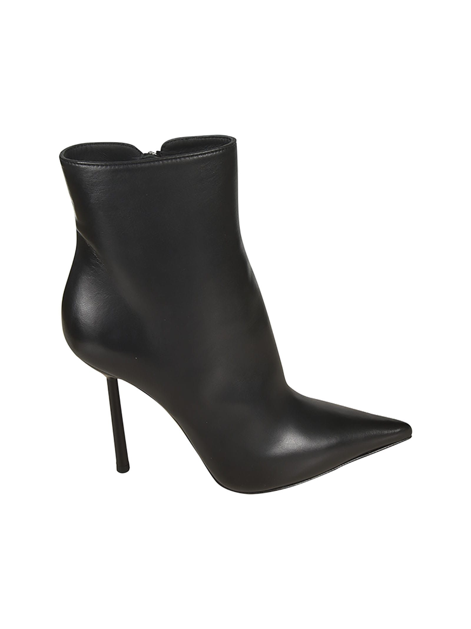 Shop Le Silla Side Zip Boots In Black