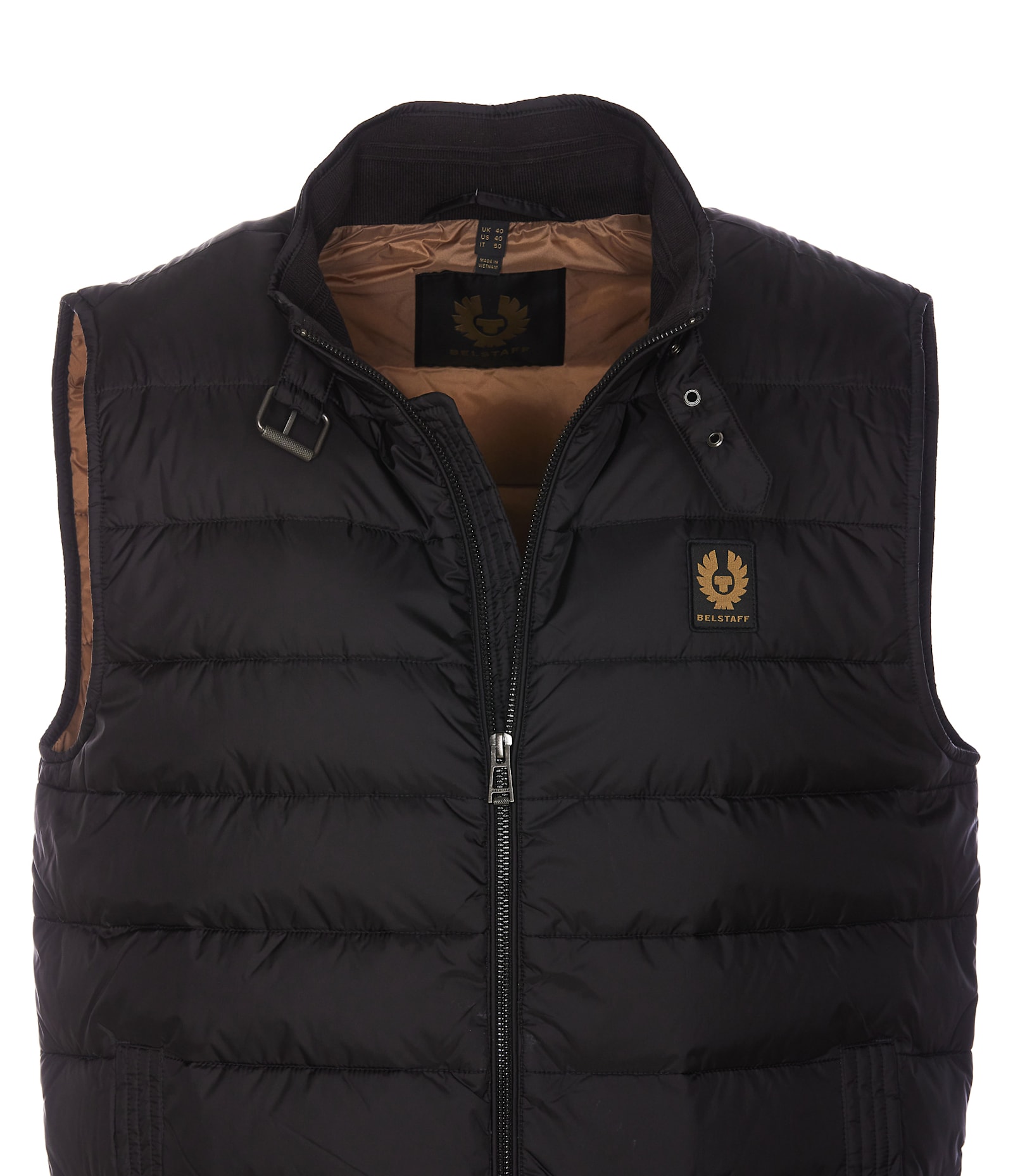 Shop Belstaff Circuit Padded Vest In Black