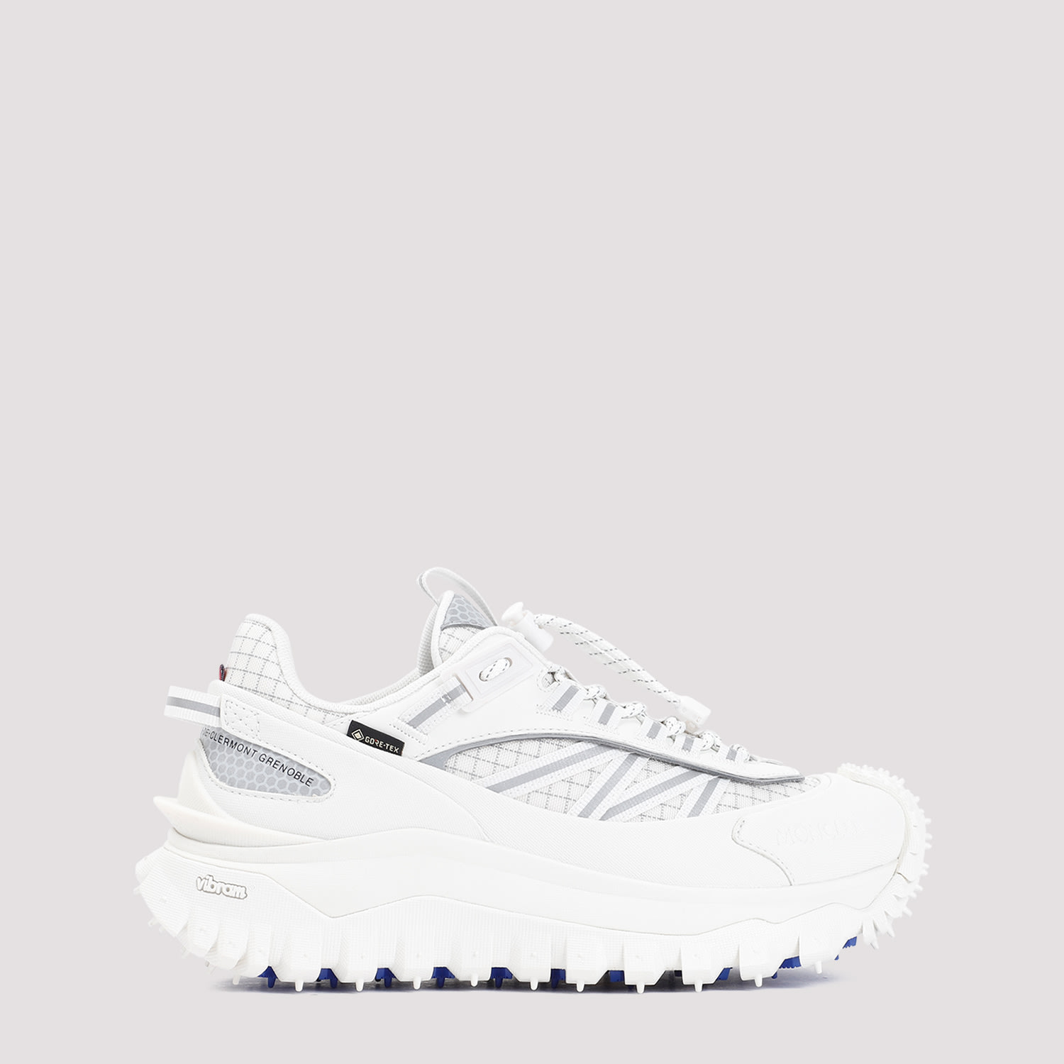 Shop Moncler Trailgrip Gtx Sneakers In White