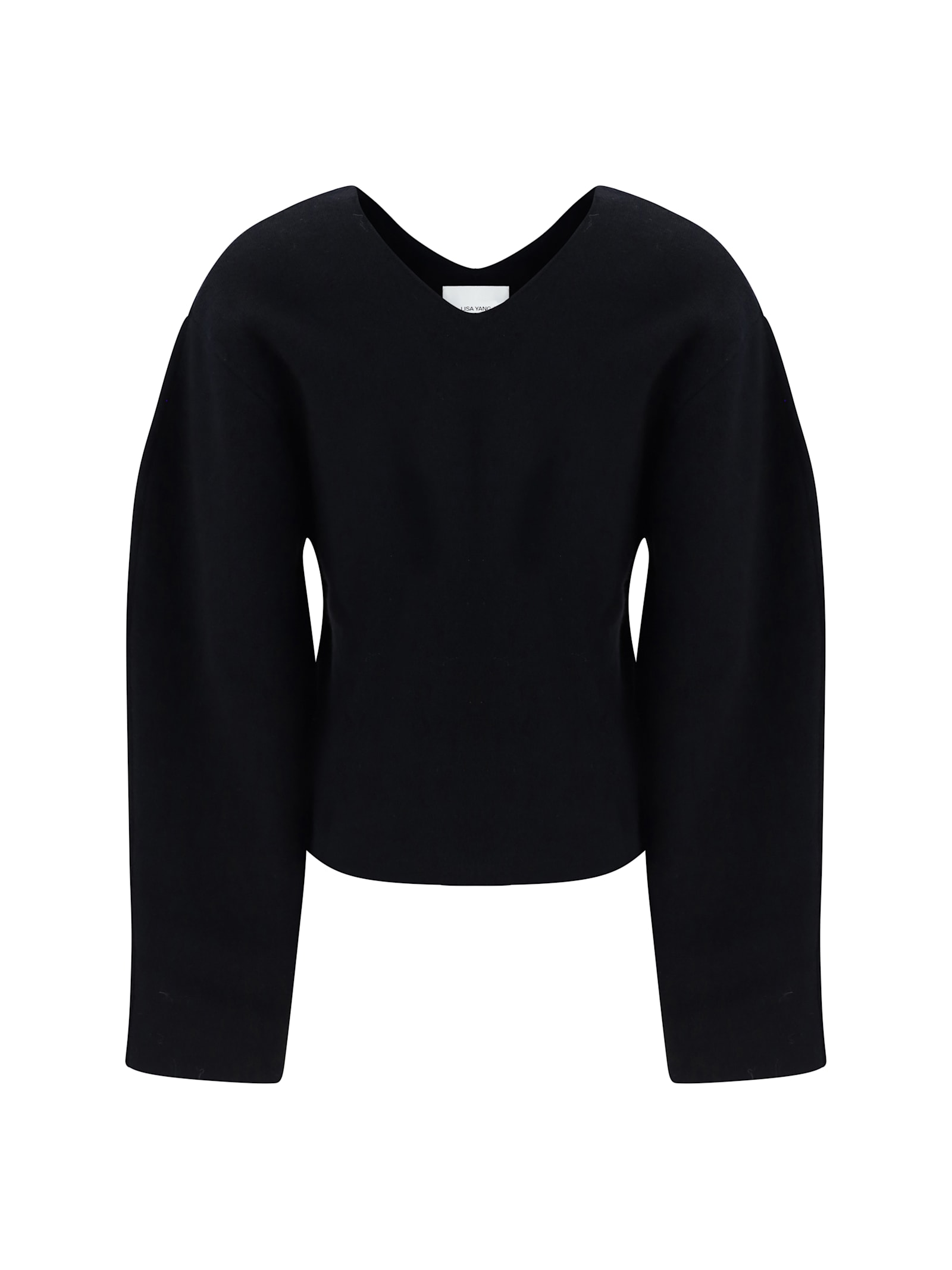 Shop Lisa Yang Sara Sweater In Black