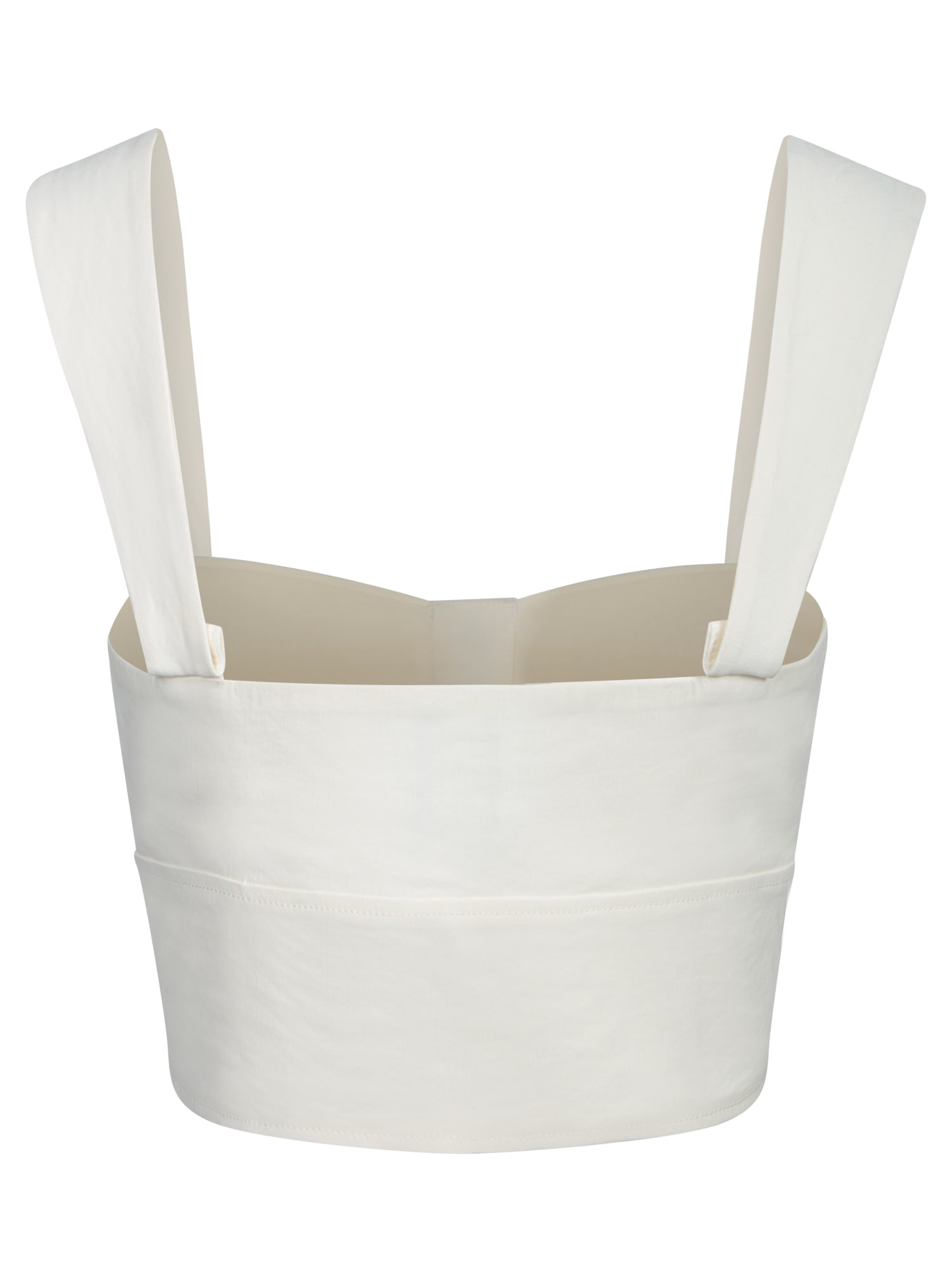 Shop Pinko Button-detailed Crop Top