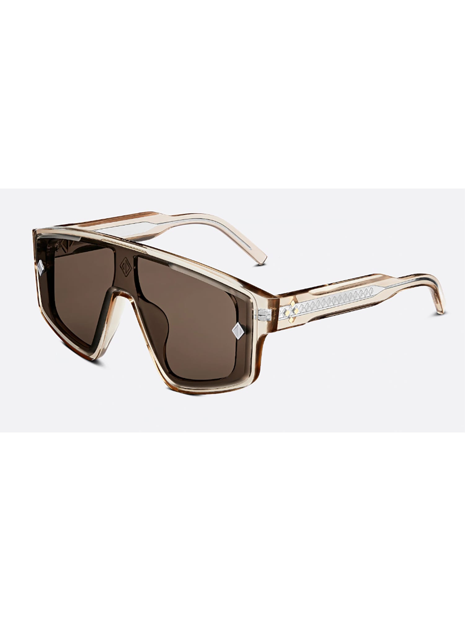 Shop Dior Cd Diamond M1u Sunglasses In 78f0