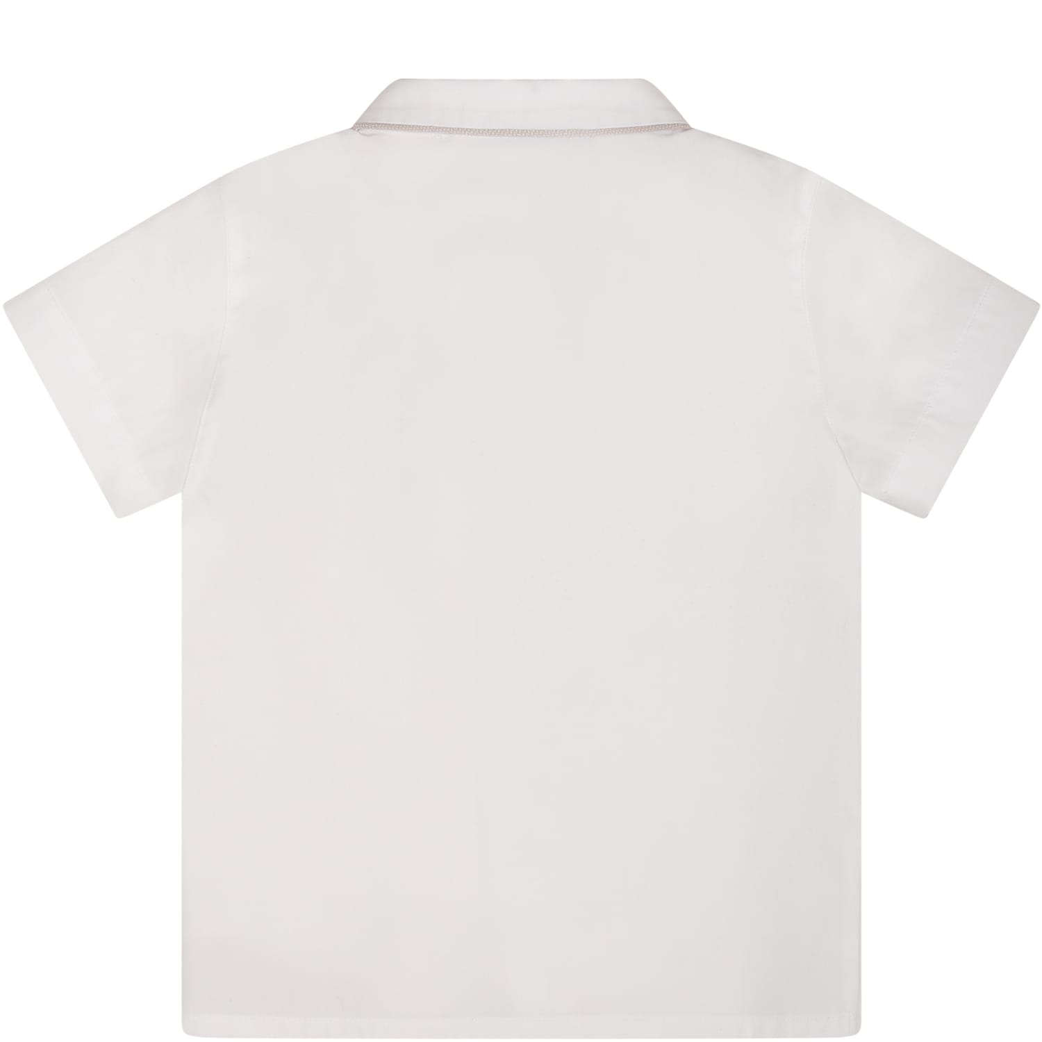 Shop Little Bear White Shirt For Baby Boy