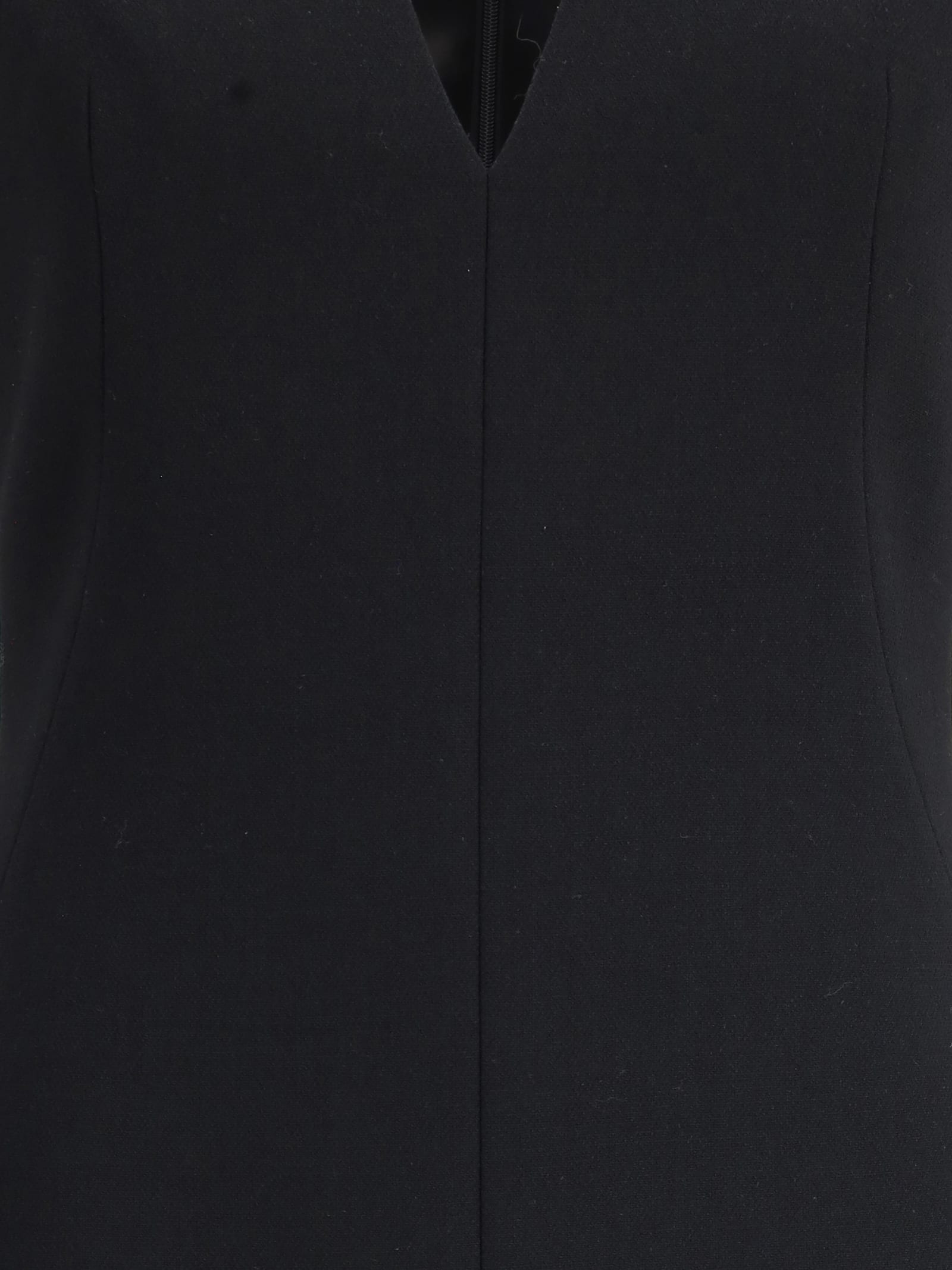 Givenchy Women V-neck Pencil Dress In Black