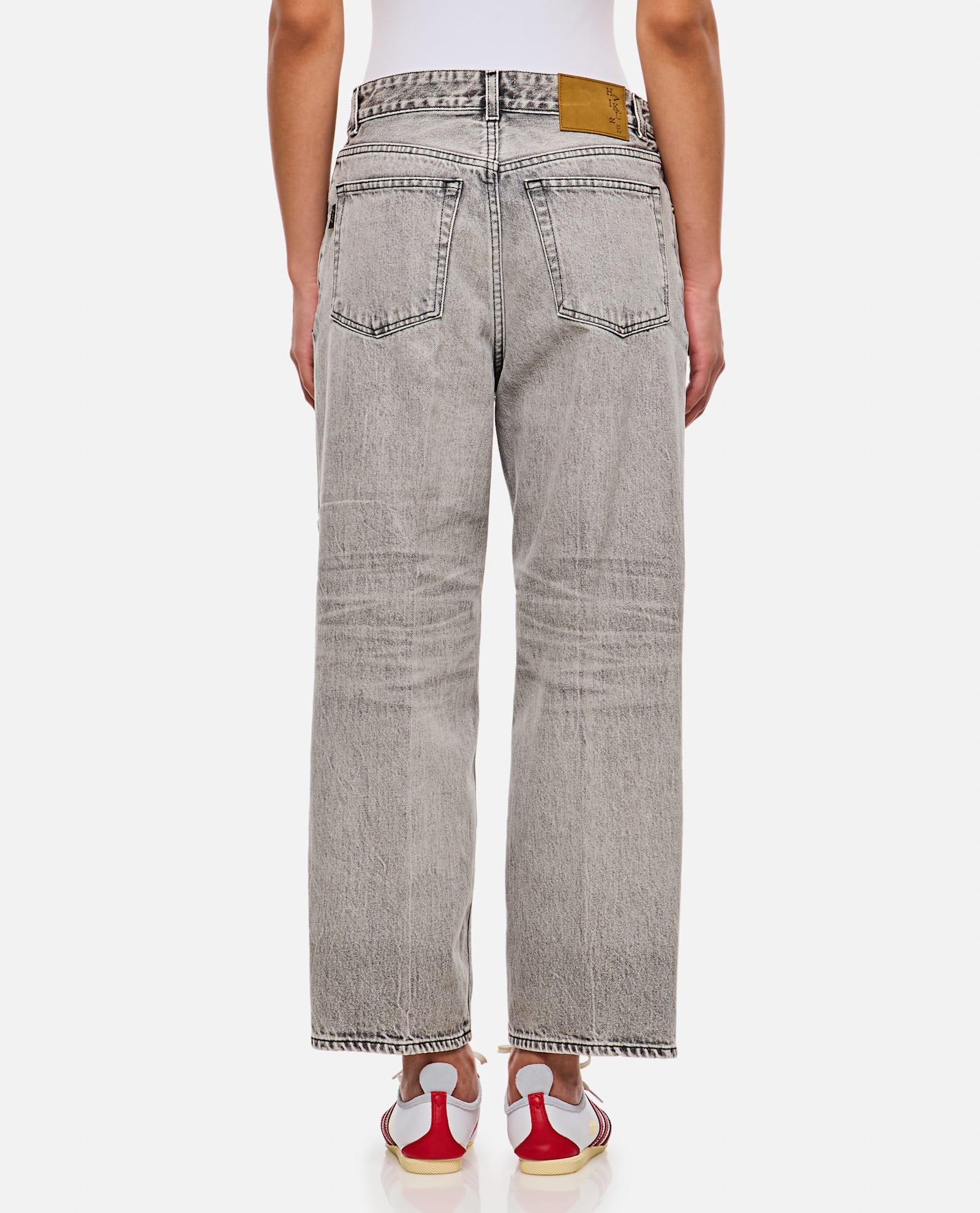 Haikure Light Grey Betty Jeans In Grey