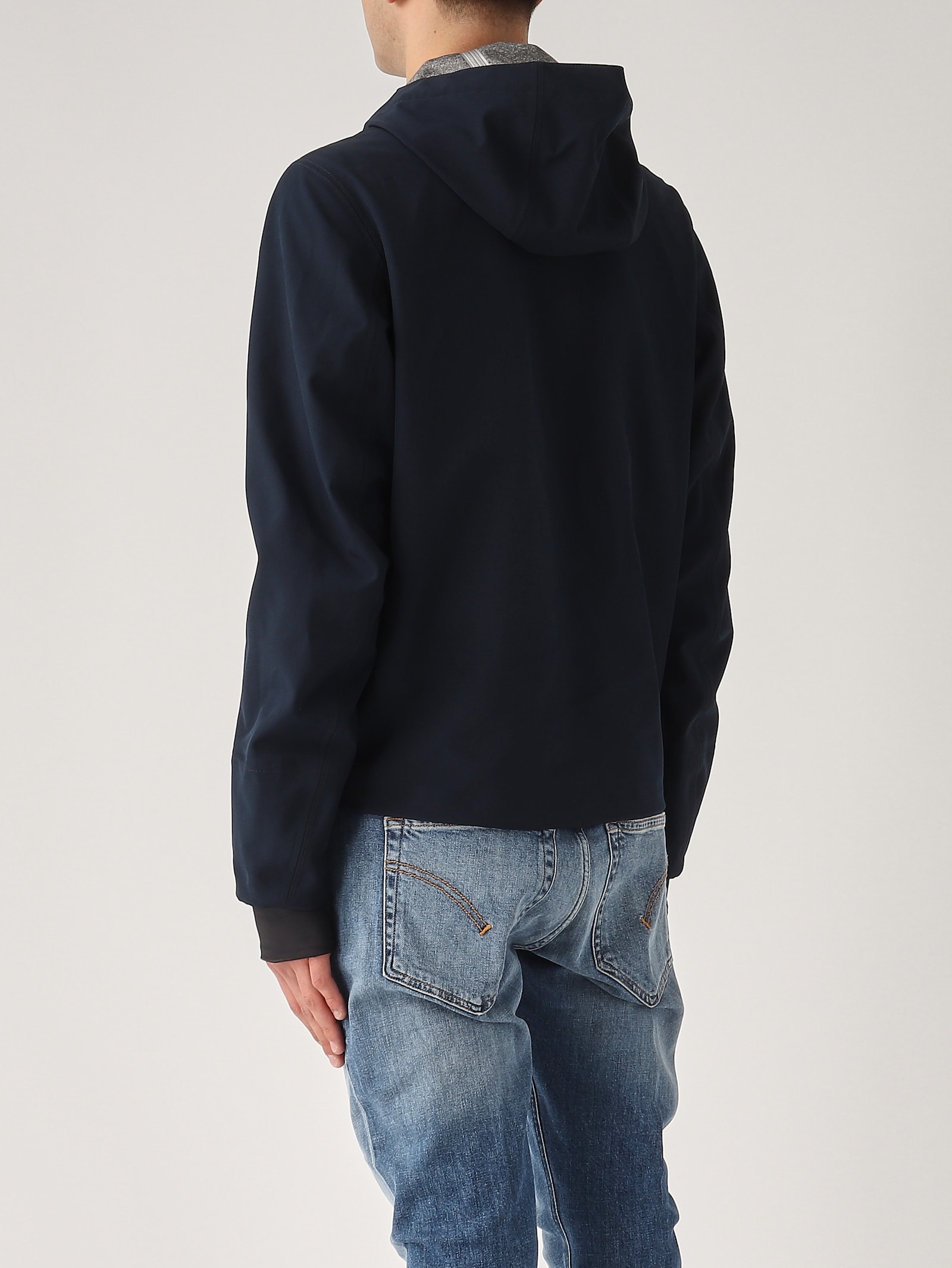 K-way Jacko Bonded Jersey Jacket In Black