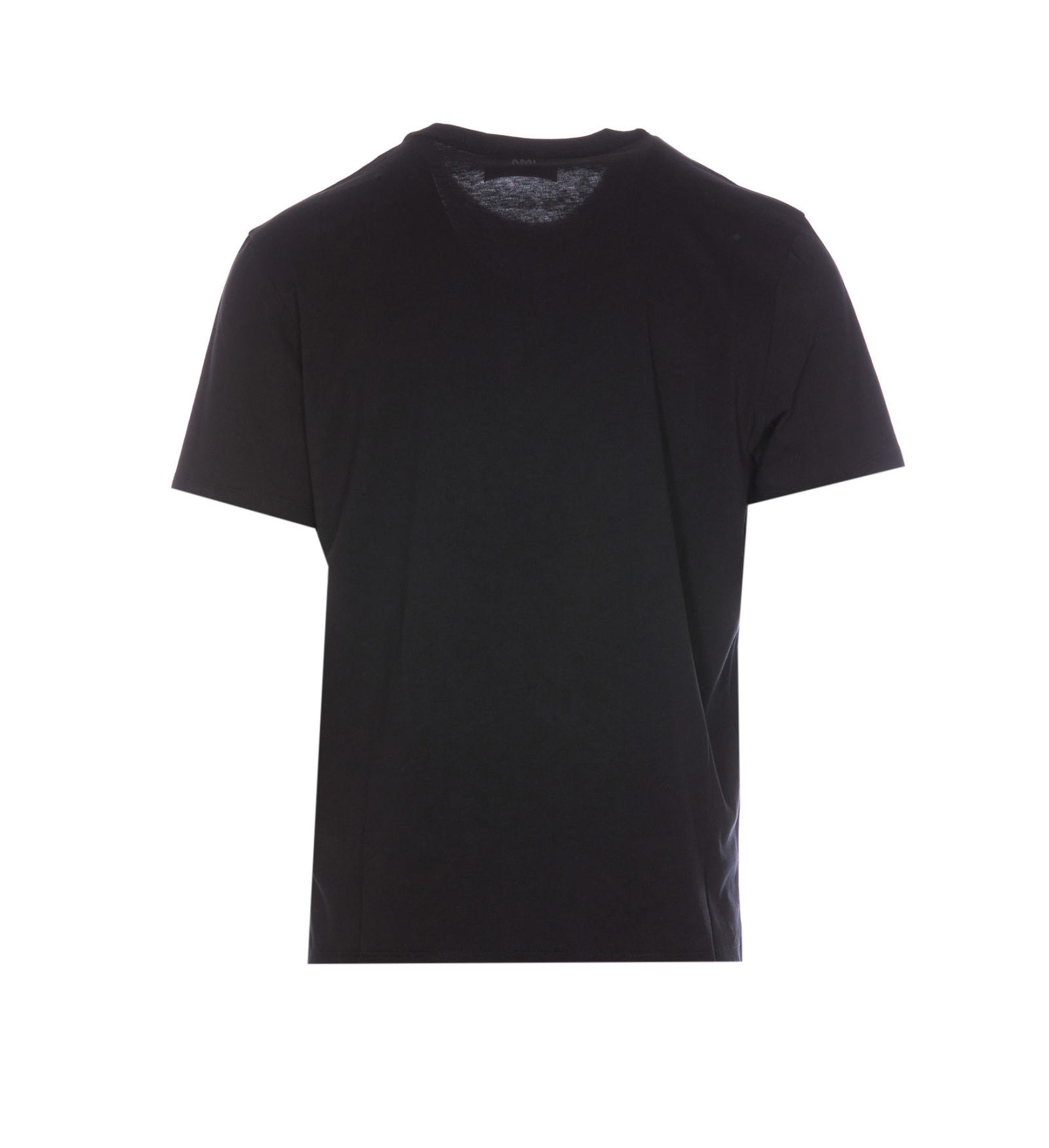 Shop Ami Alexandre Mattiussi Ami De Coeur T-shirt In Black