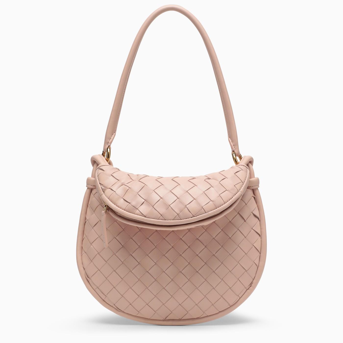Bottega Veneta Gemini Small Handbag In Pink