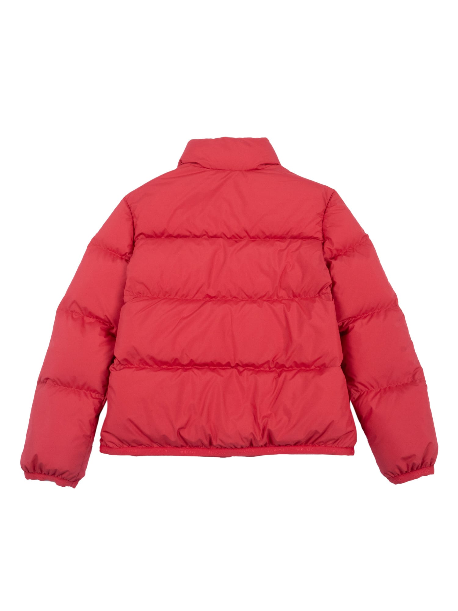 Moncler Girls' Abbadia Down Puffer Jacket - Little Kid In Red