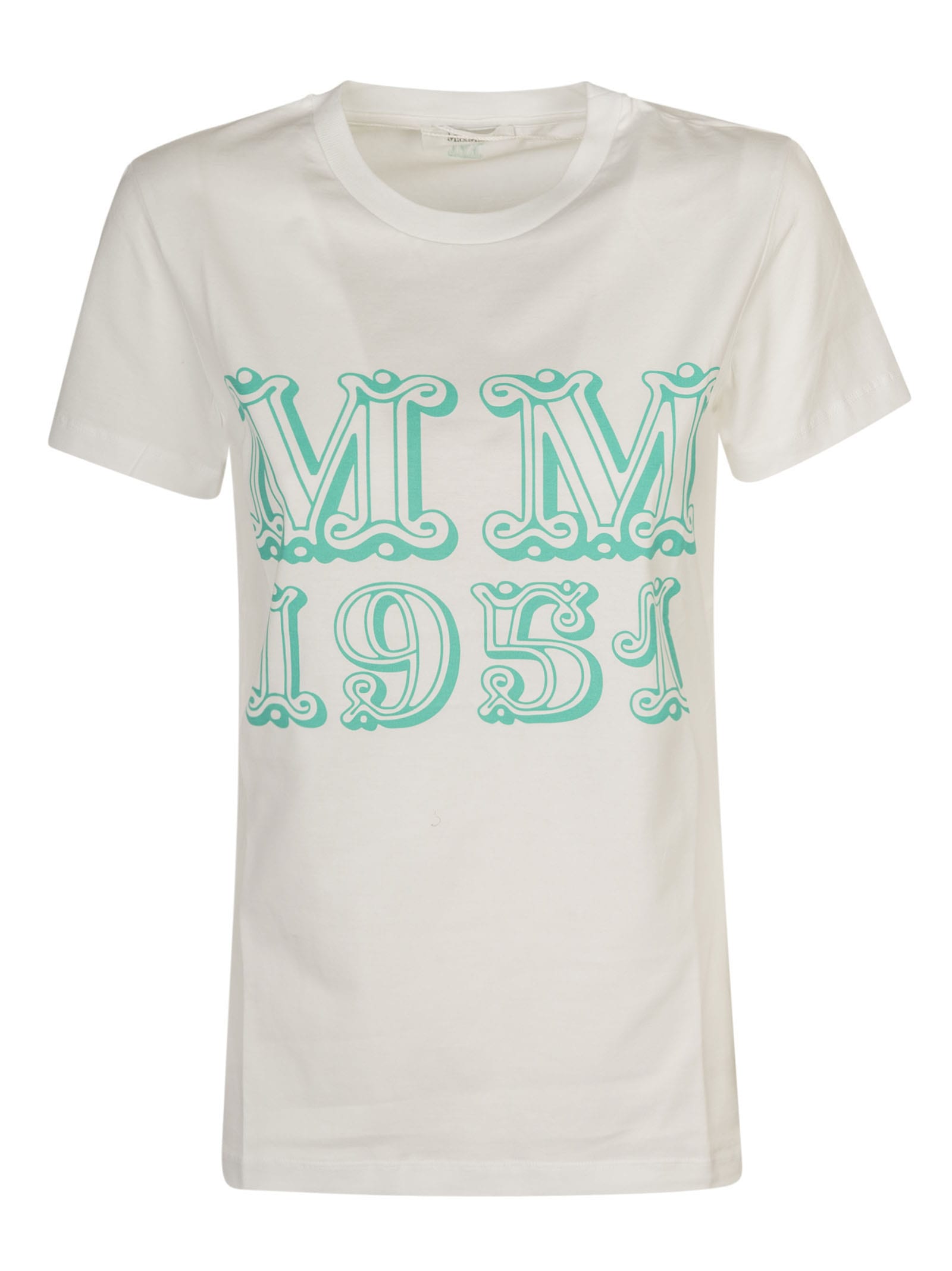Shop Max Mara Mincio T-shirt In White