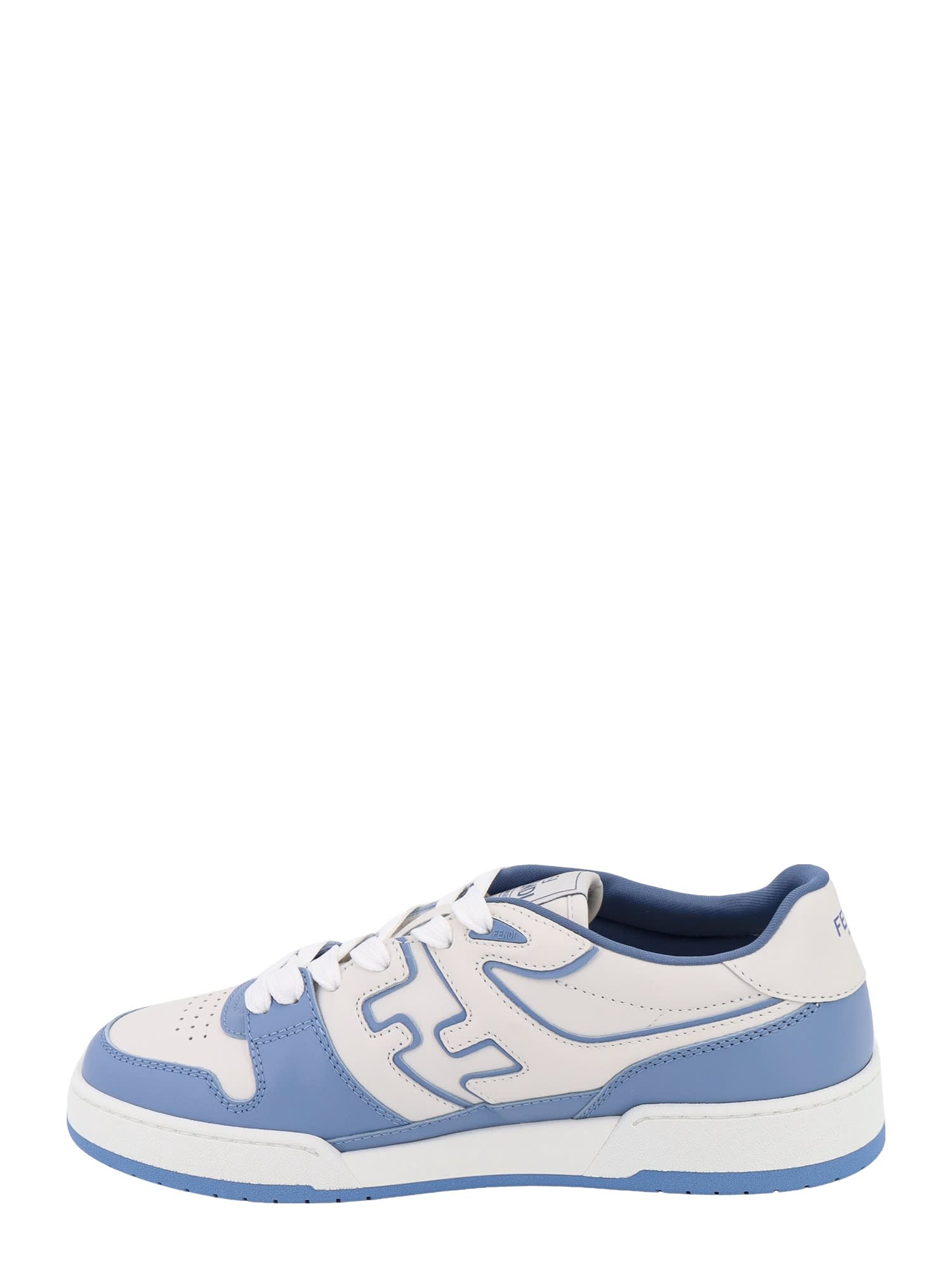 Shop Fendi Match Sneakers In Blue