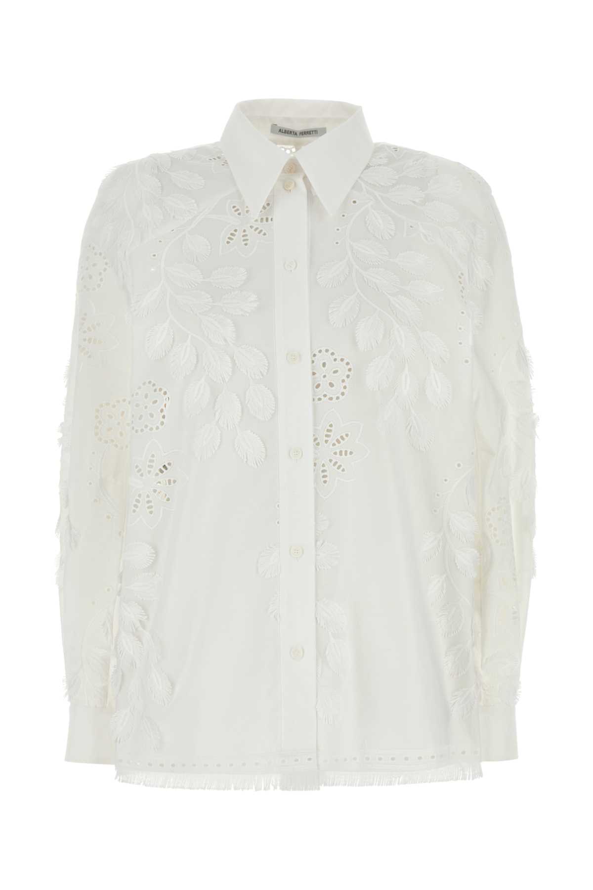 White Poplin Shirt