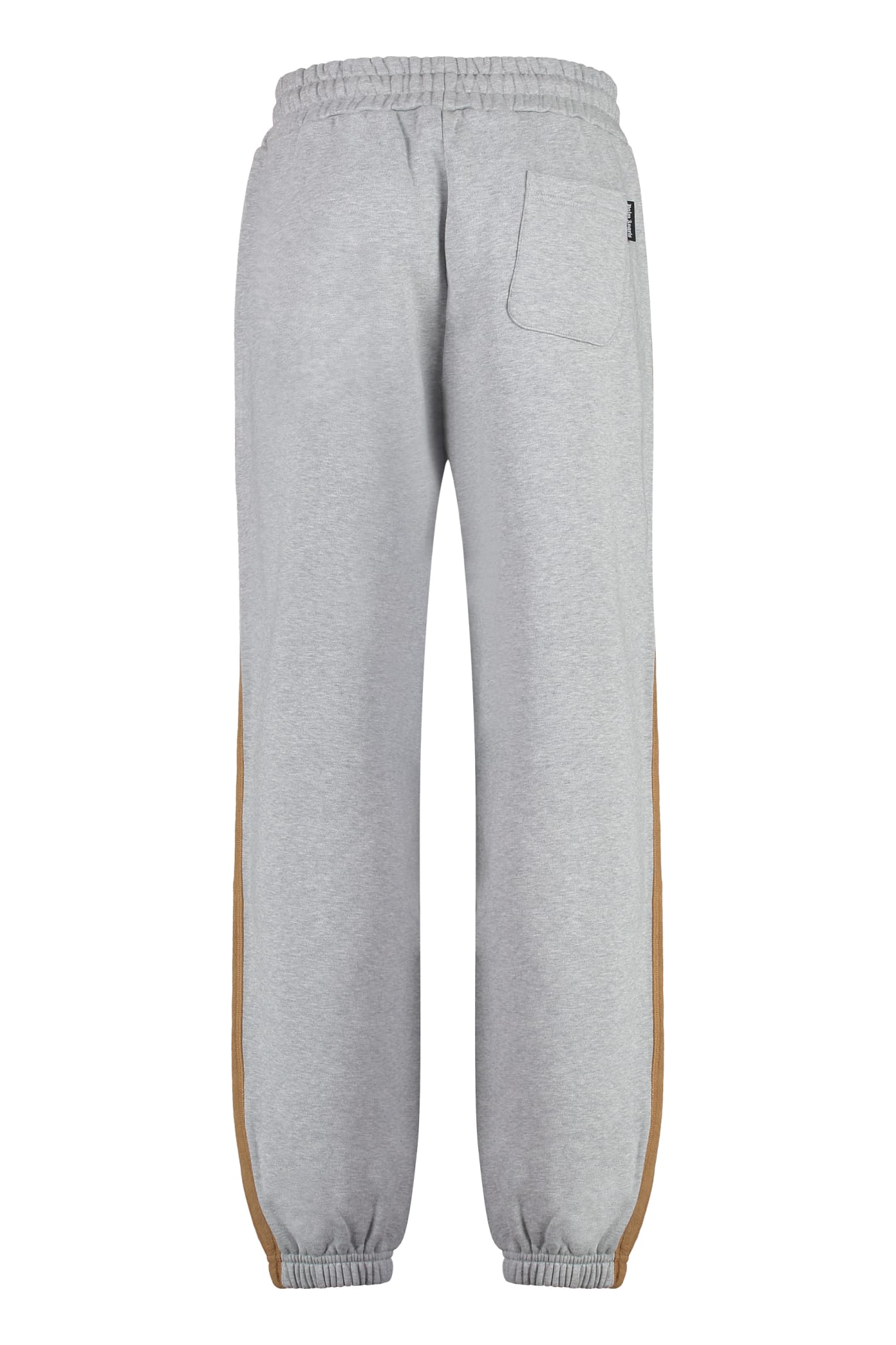 Shop Palm Angels Cotton Track-pants In Grey