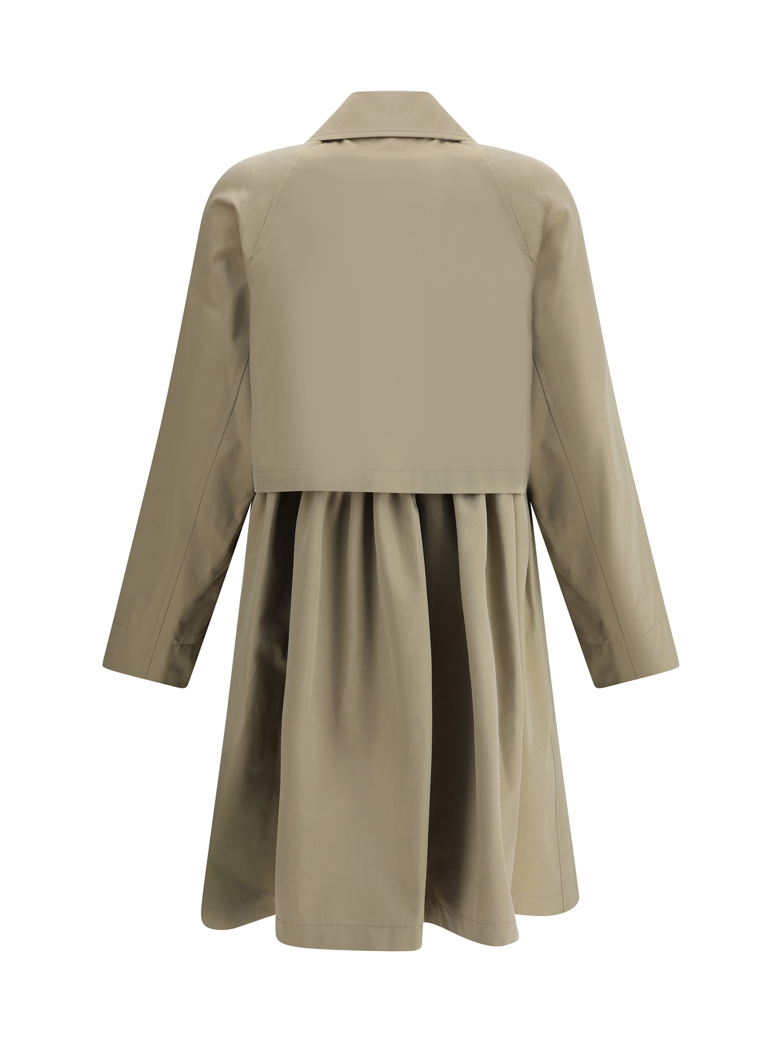 Undercover Pleated Trench Coat
