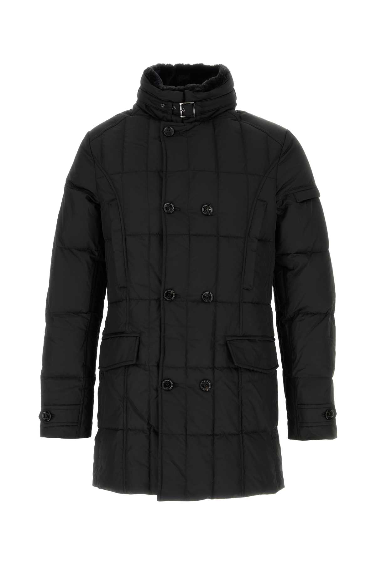 Black Polyester Morris Down Jacket
