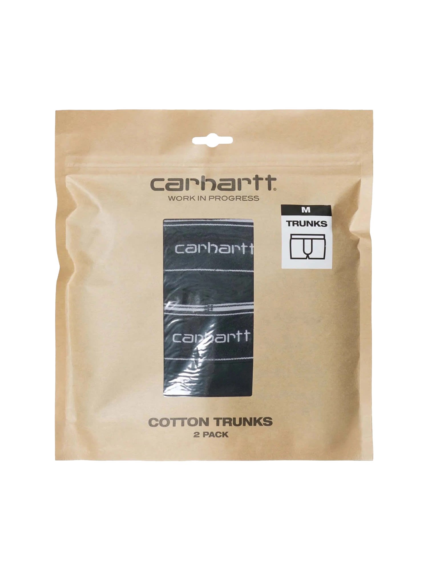 Shop Carhartt Pack Of Two Boxers In Xx Black