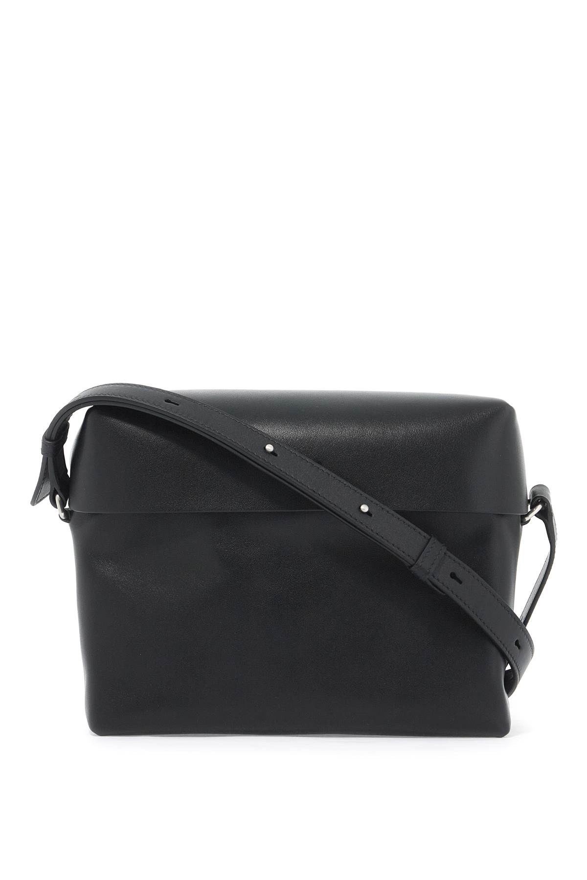 Shop Jil Sander Lid Crossbody Bag In Black (black)