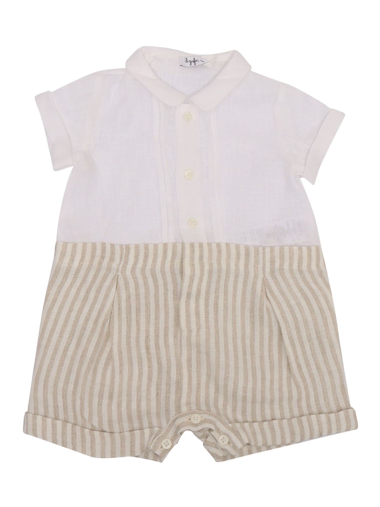 Il Gufo Rompersuit In Neutral