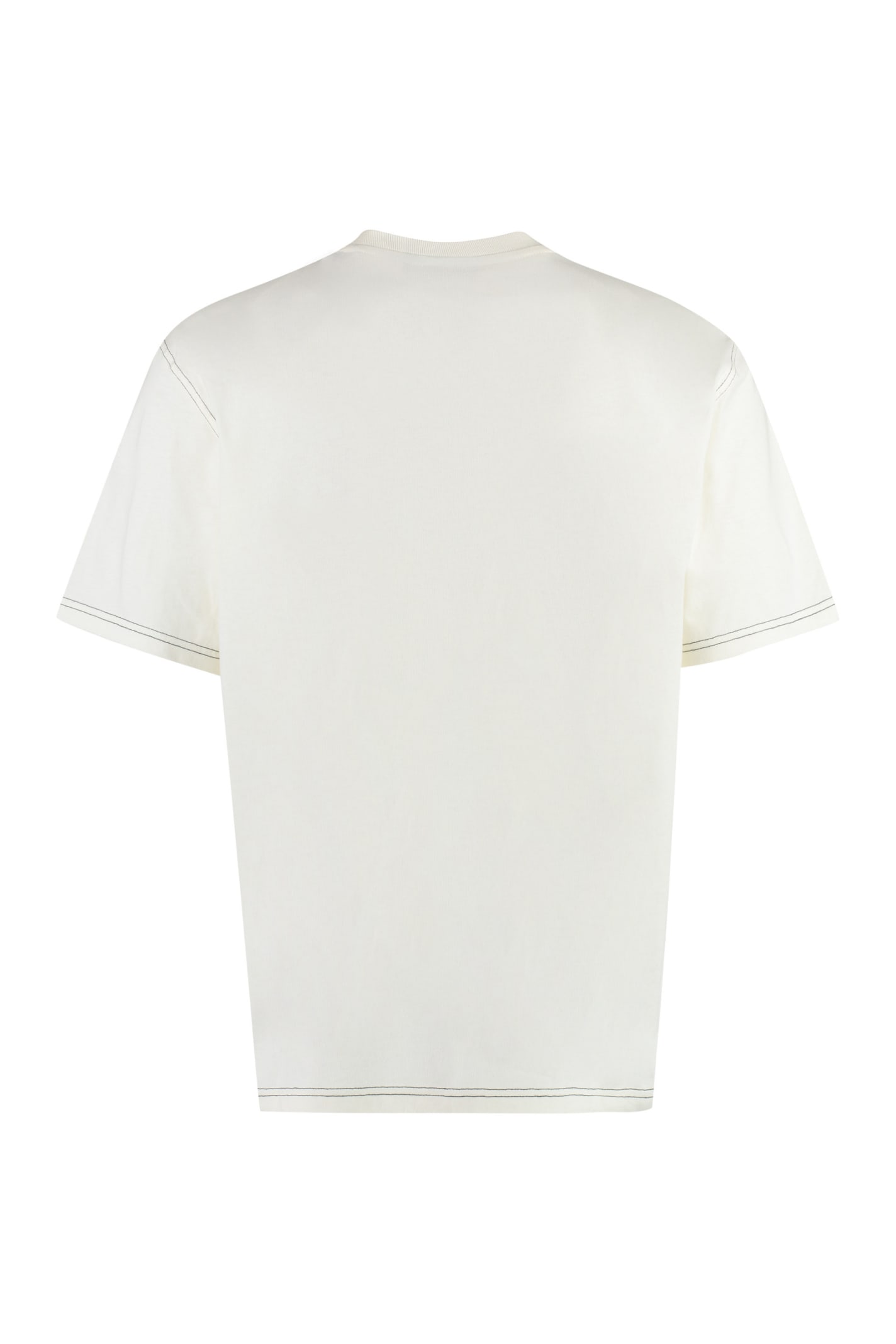 Shop Dickies Cotton T-shirt In White