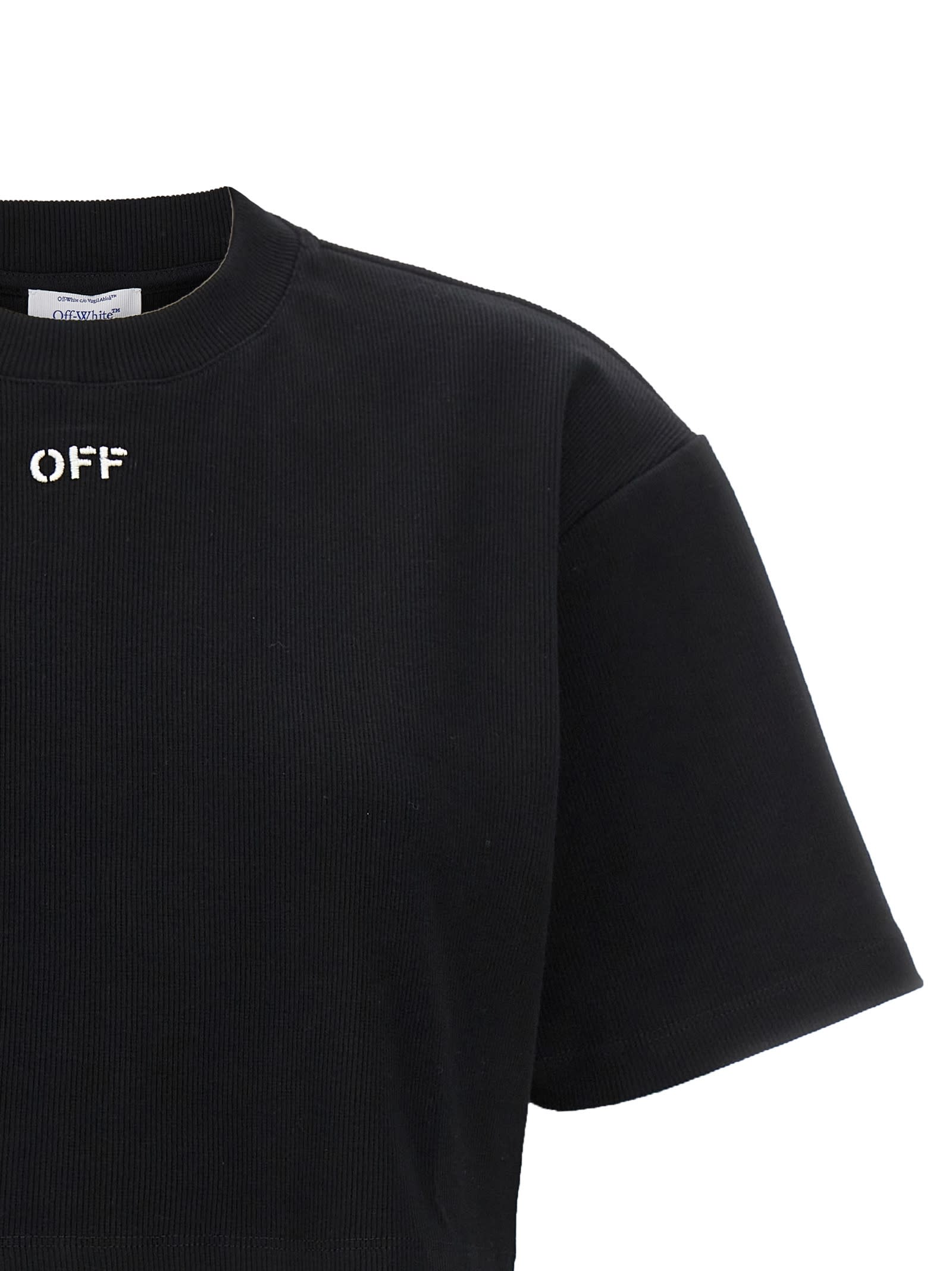 Shop Off-white Off Stamp T-shirt In Black