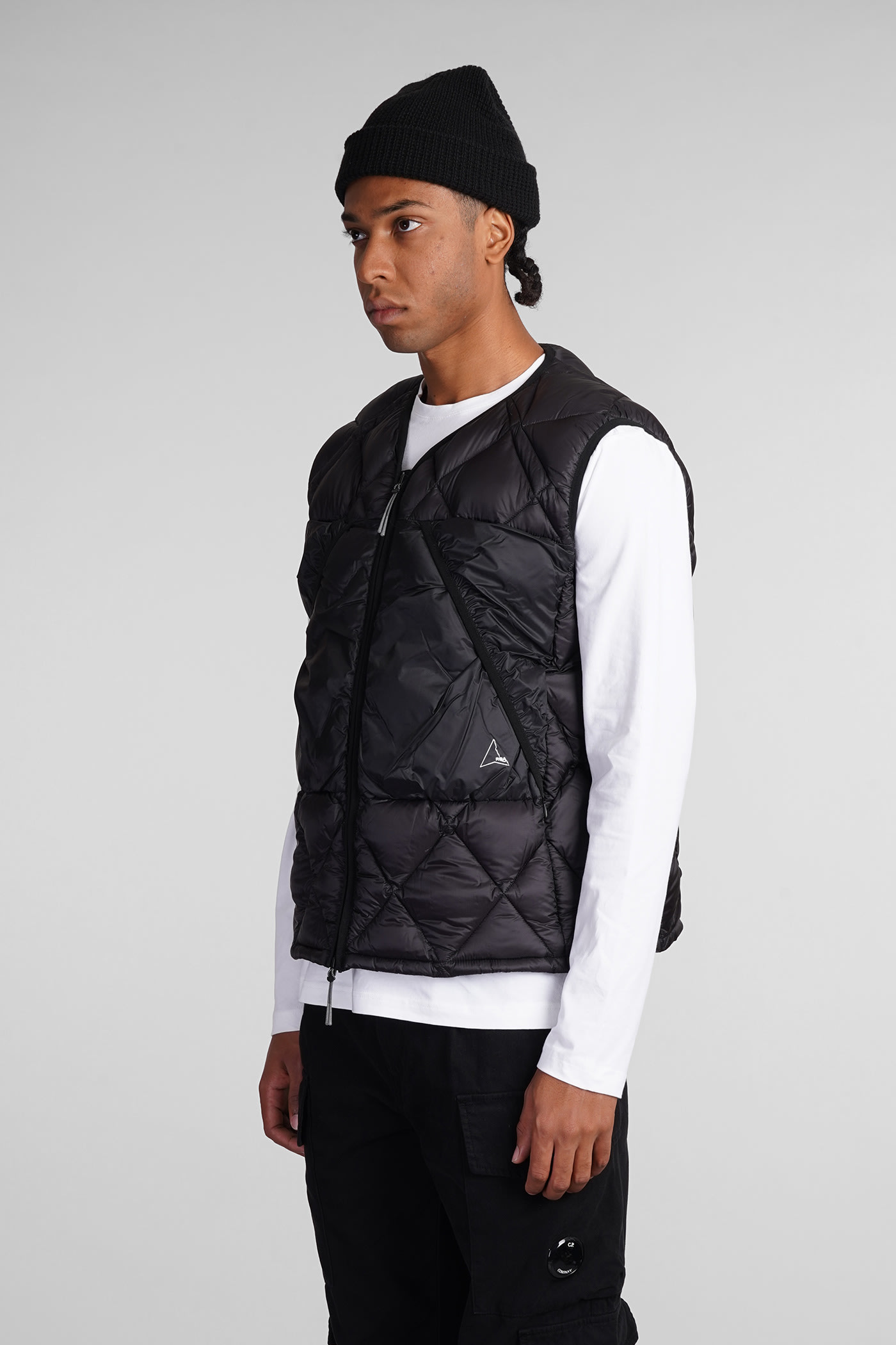 Shop Roa Vest In Black Polyamide